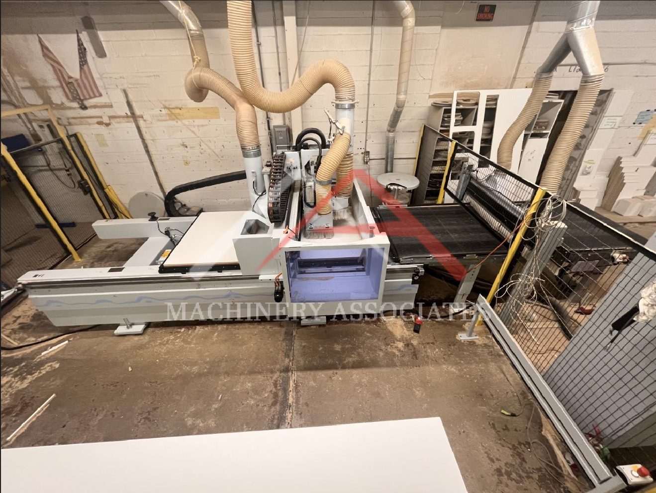 Homag Vantech 480 V12 Pro CNC Router with Pushoff, image size:1319x991