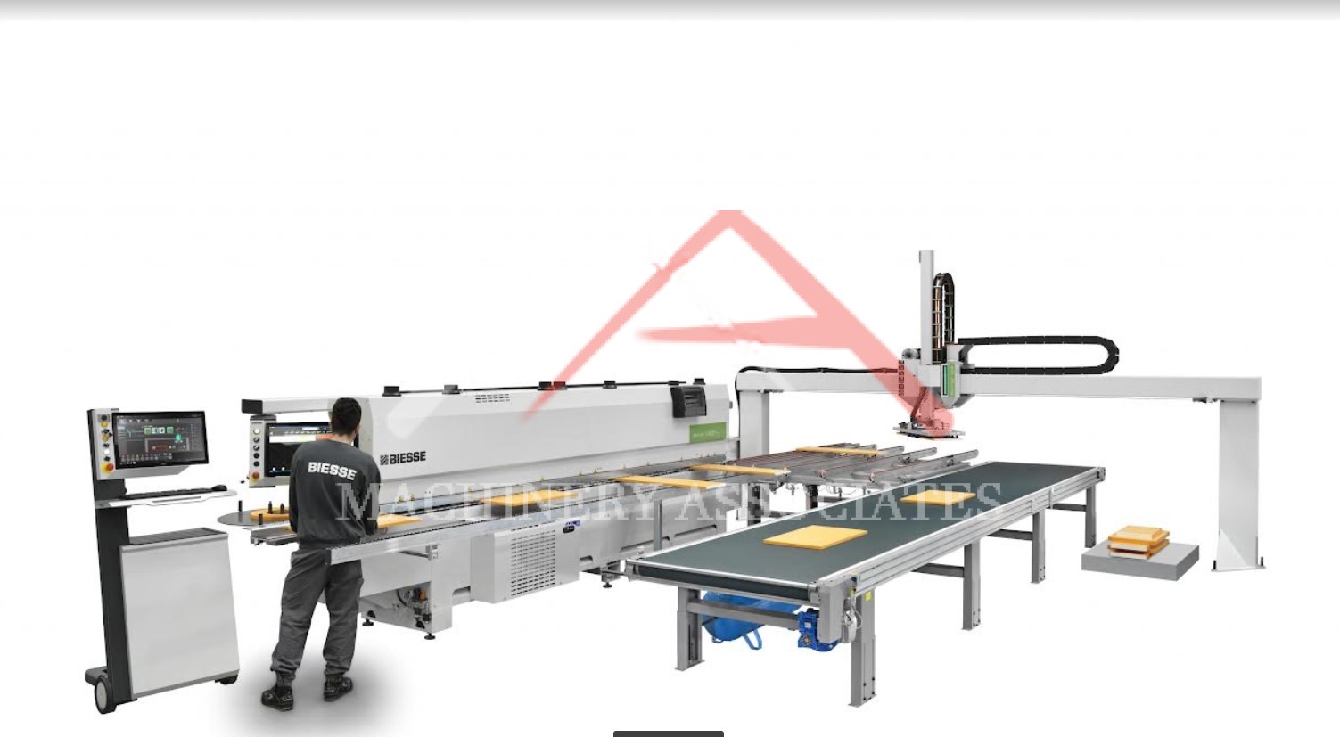 Biesse Stream A 6.0 w/ Winner W4 Return/Stack System