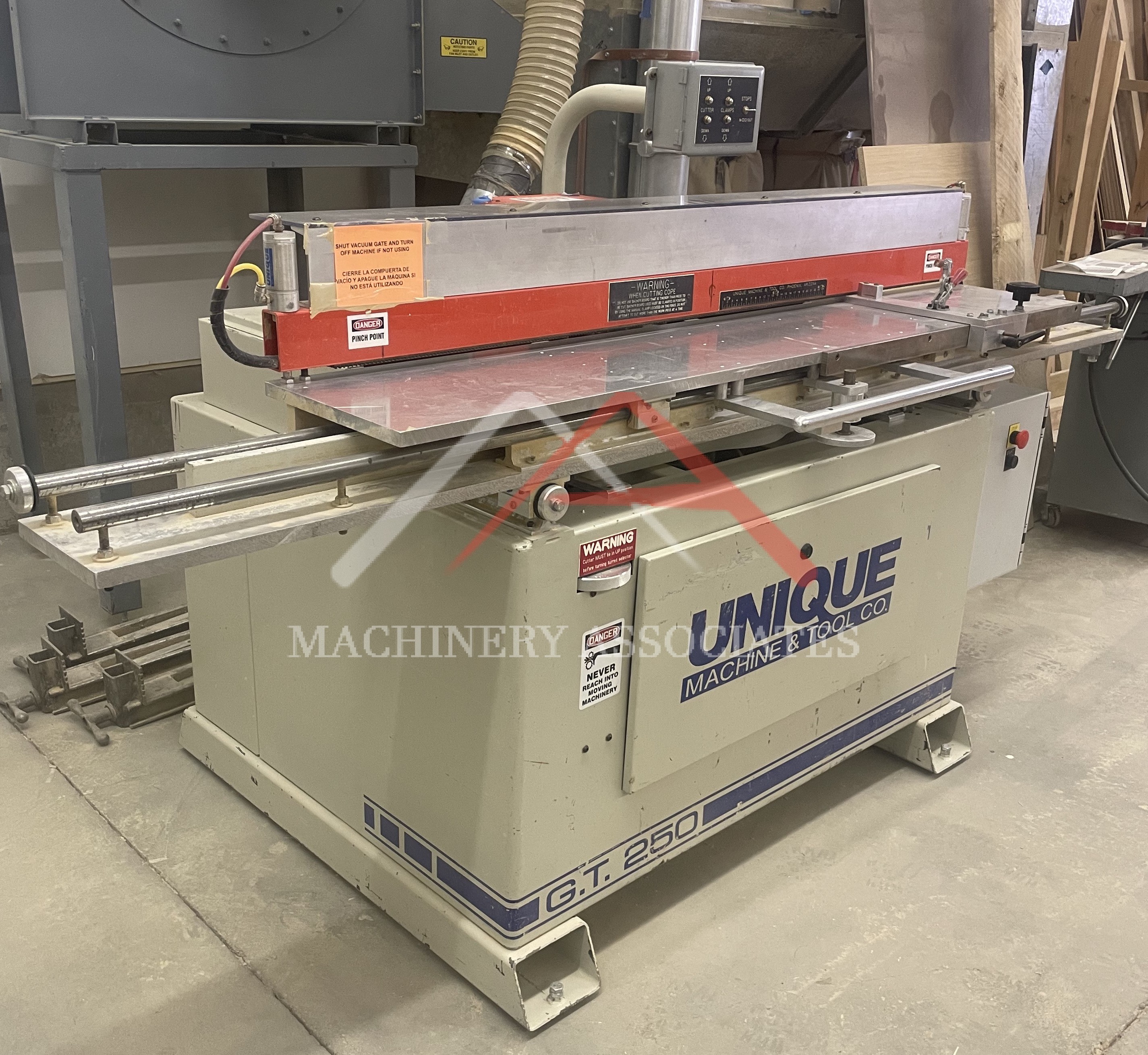 Unique GT 250 Raised Panel Door Machine