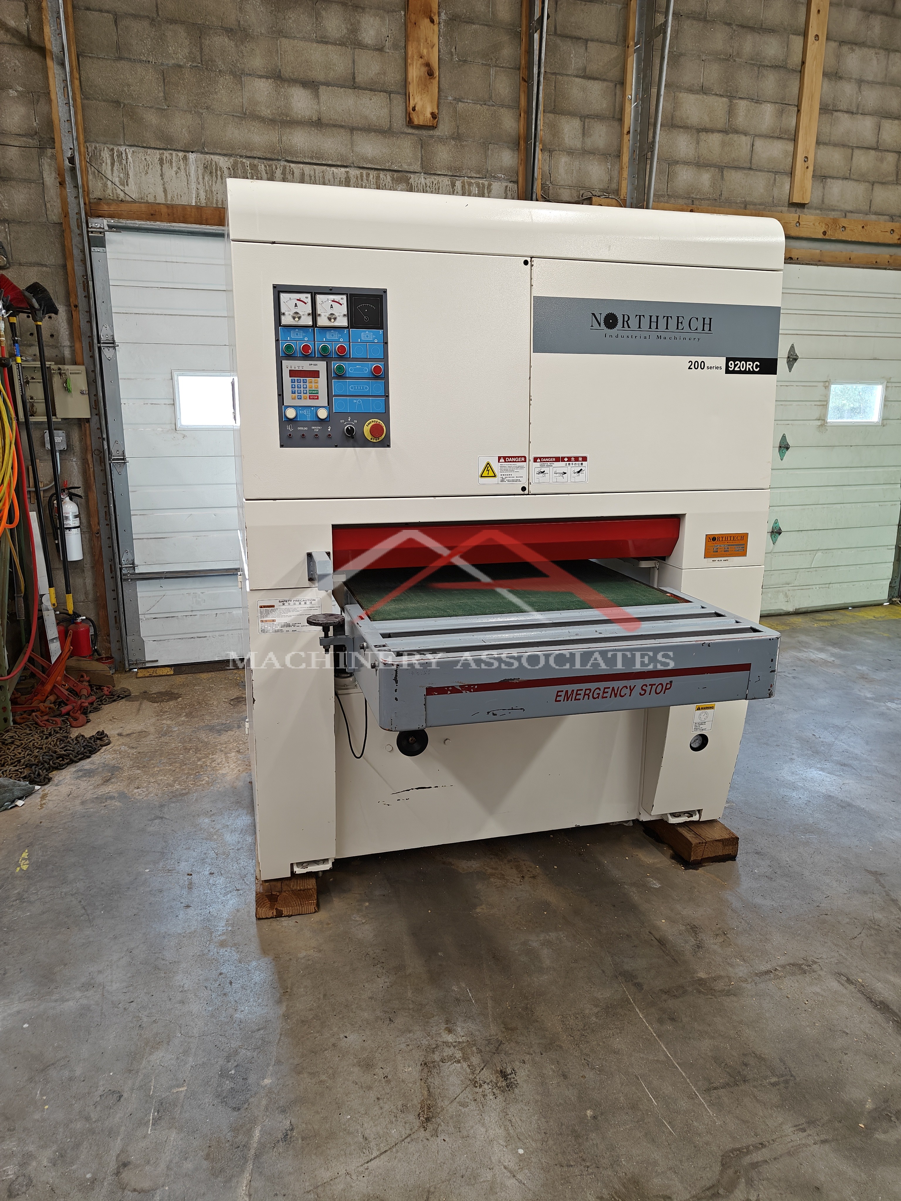 Northtech 2 Head Widebelt Sander (37")  NT-EV-920-RC