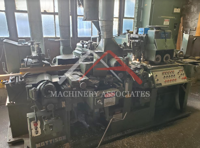 MATTISON 276 MOULDER 5 HEAD WITH HOPPER FEED