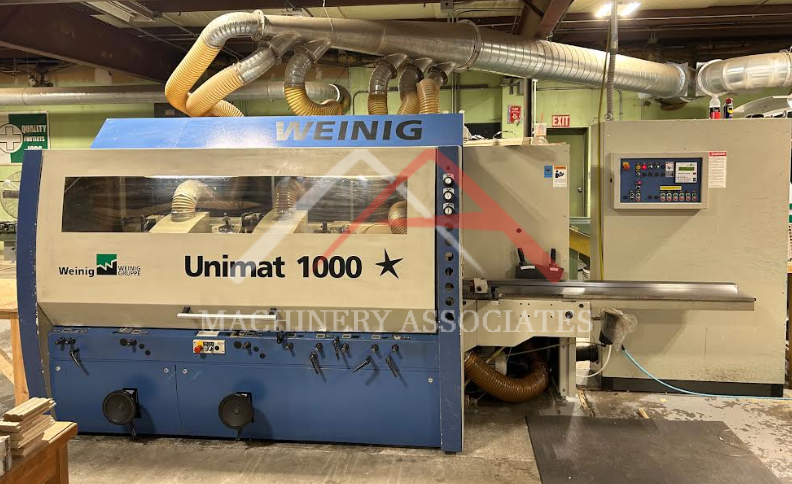 WEINIG UNIMAT 1000/018 MOULDER THROUGH FEED