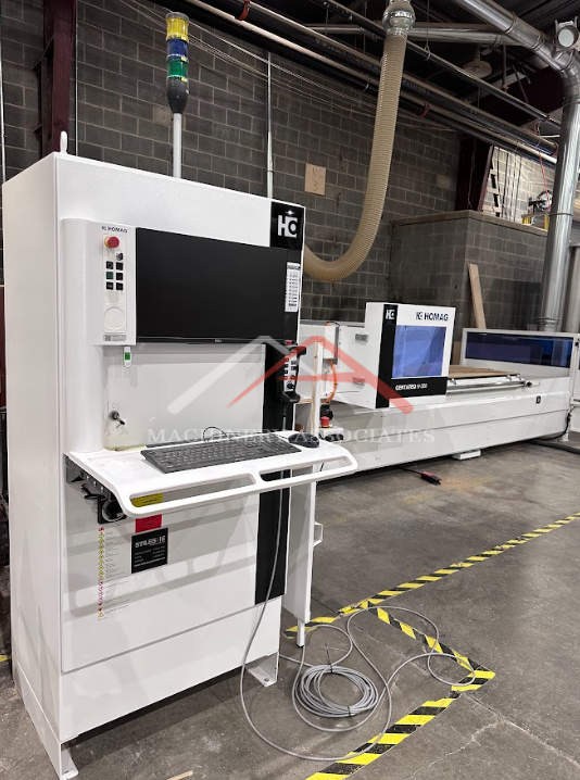 Homag 4 Axis Router Machine 2018 Homag N-300 5 by 10 CNC ROuter