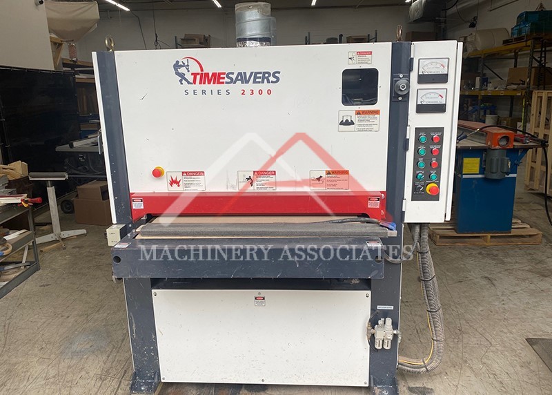 Timesavers 2300 37″ Double Head Wide Belt Sander