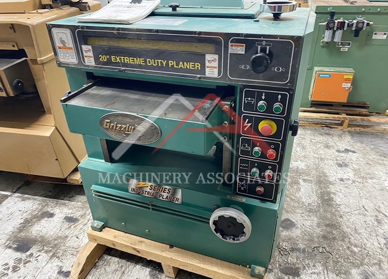 Grizzly G9740Z 20″ Planer W/ Helical Head