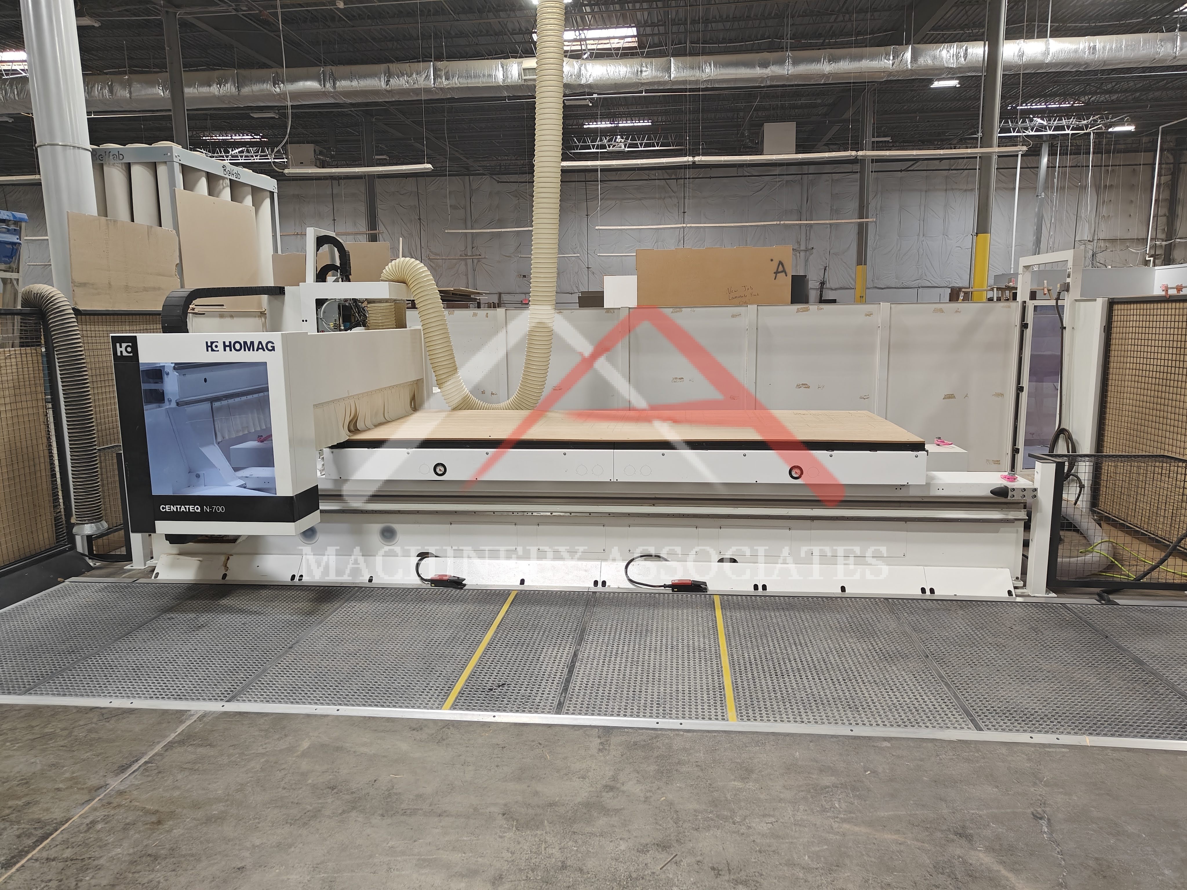 2021 Homag CENTATEQ N-700 5 by 12 CNC Router, image size:4096x3072