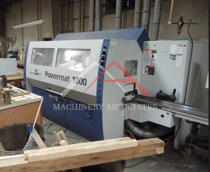 WEINIG POWERMAT 1000/018 -8,000 RPM MOULDER THROUGH FEED