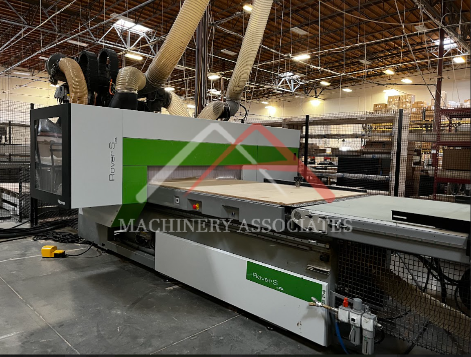 2019 Biesse Rover S Feed Thru Cell with Auto Label 4 X 8