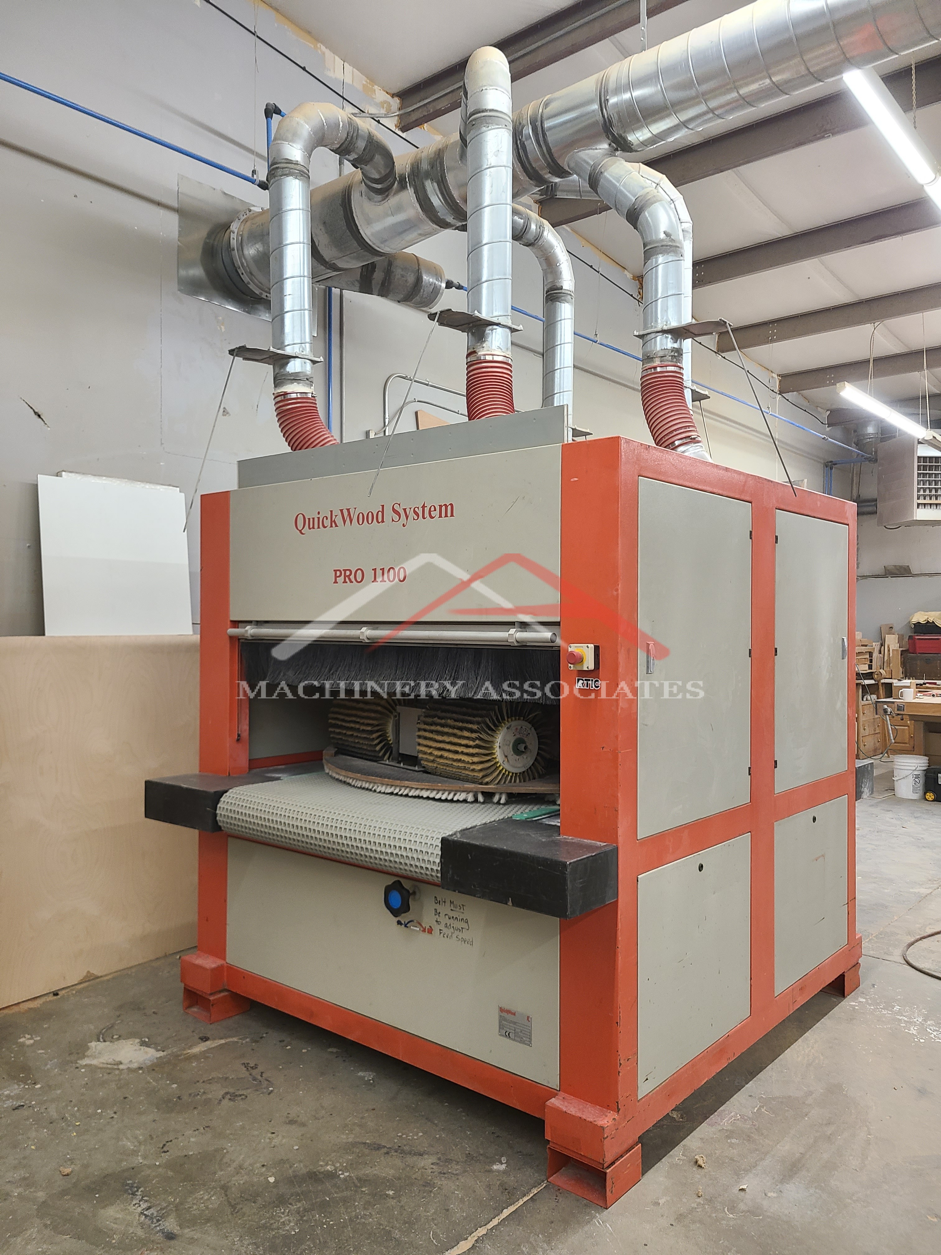 QuickWood Pro 1100 Rotary Brush Finish Sander