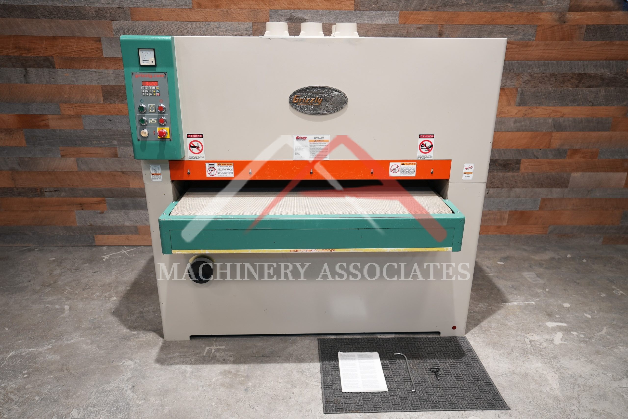 Grizzly G9980 51″ Single Head Wide Belt Sander