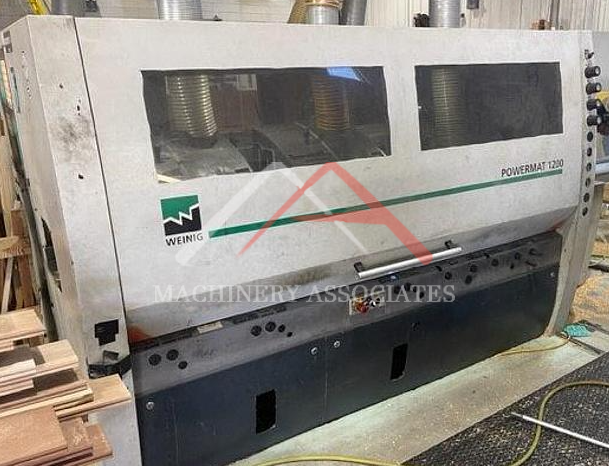 WEINIG POWERMAT 1200/018 - 8,000 RPM MOULDER FEED THROUGH