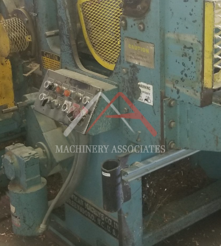 NEWMAN S 282 TWO SIDED PLANER WITH MATERIAL HANDLING