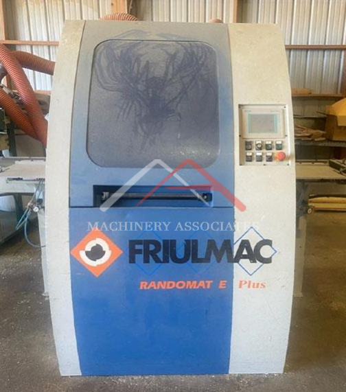 FRIULMAC RANDOMAT E PLUS FEED THROUGH END MATCHER FRIULMAC RANDOMAT E PLUS FEED THROUGH END MATCHER