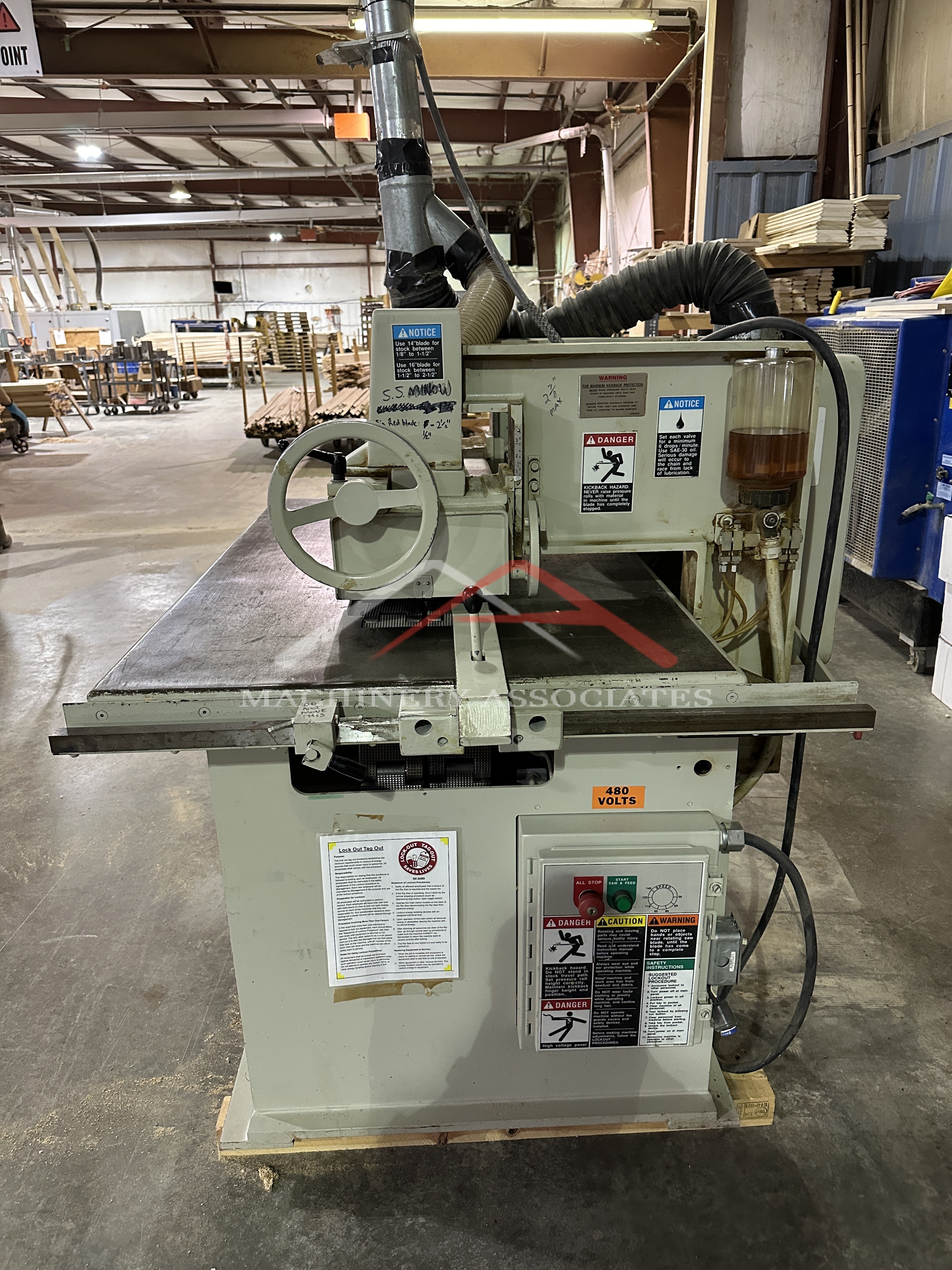 DIEHL ESL-20 STRAIGHT LINE RIP SAW