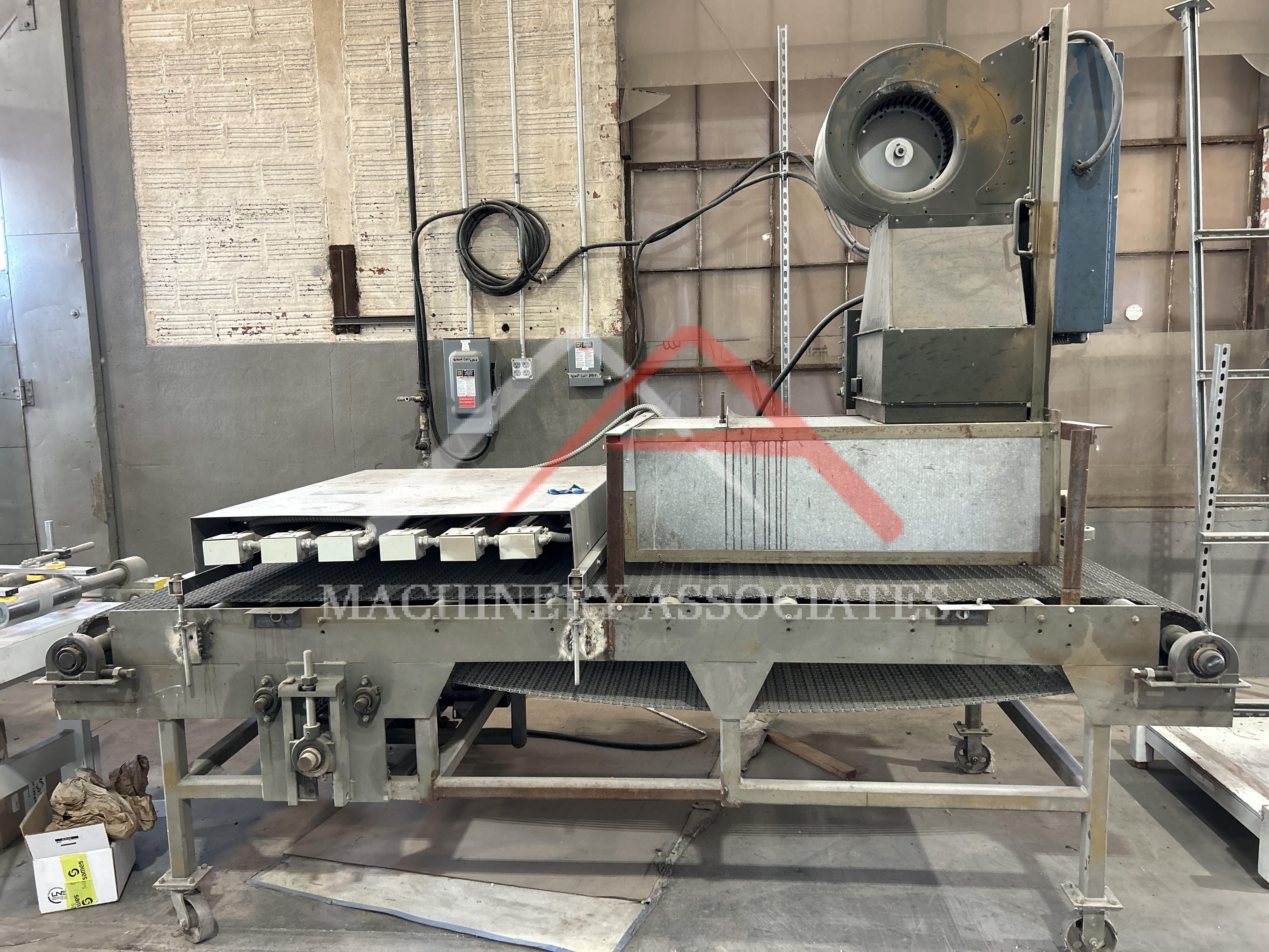 Laminar dryer with 6 Lamp Infrared Heating Elements