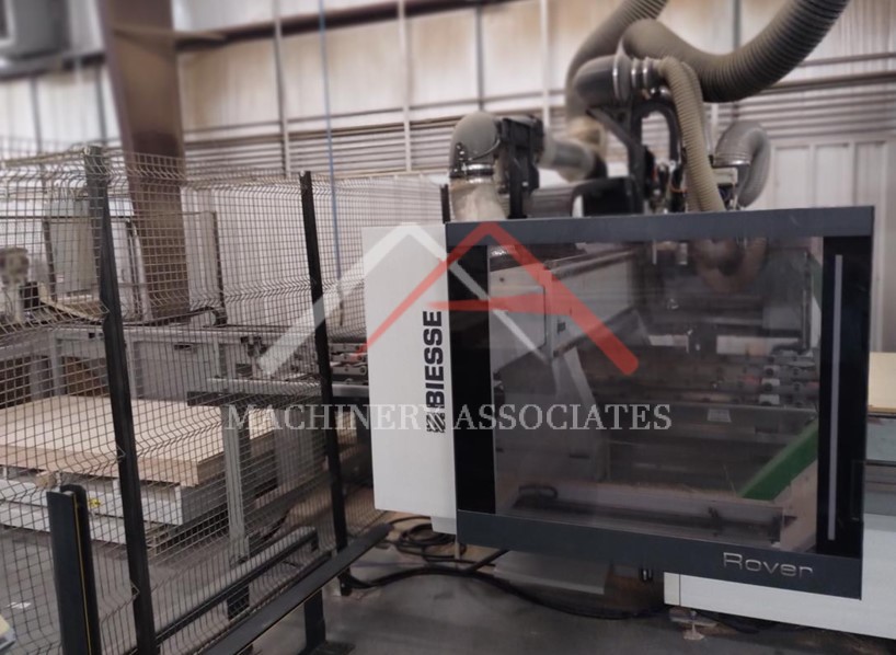 Biesse Rover B 1224 CNC Router (Nested Based Cell w/Labeling)