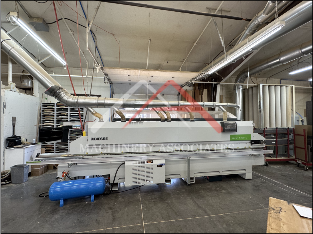 Biesse Akron 1440 Edgebander with AIRFORCE and PUR/EVA Biesse Akron 1440 Edgebander with AIRFORCE and PUR/EVA