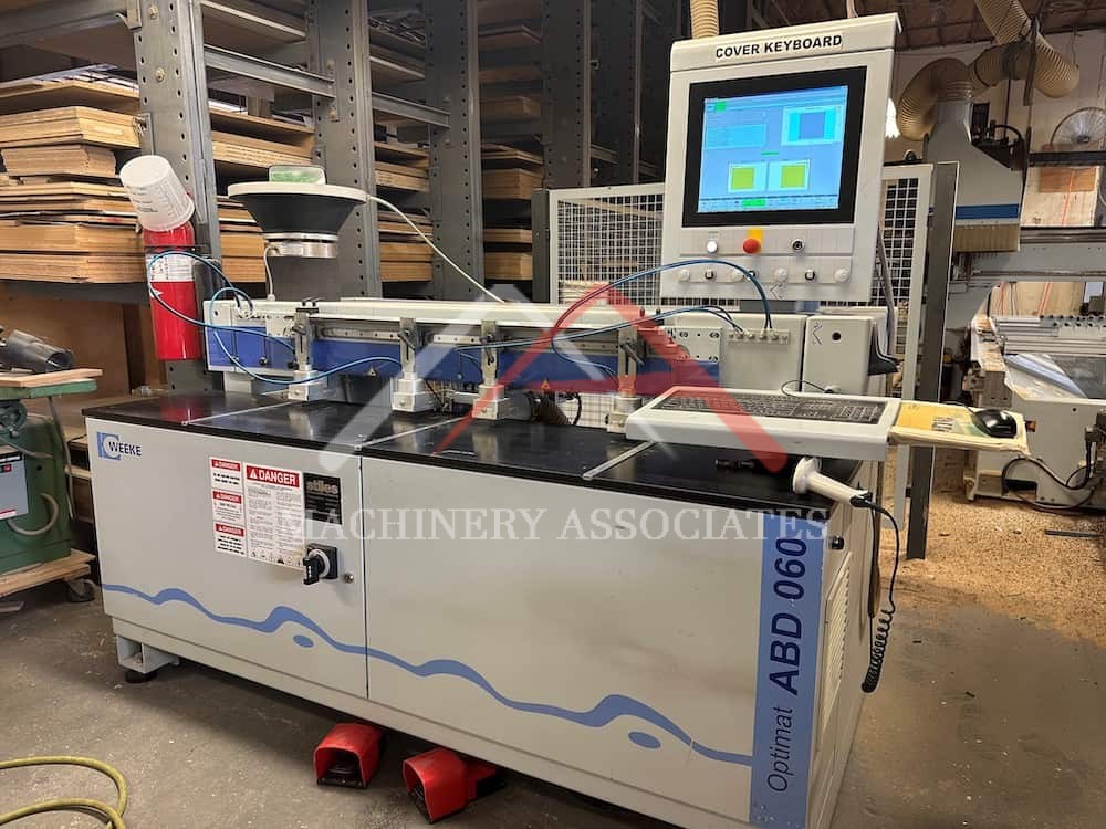 Weeke ABD-060 CNC Bore-Glue-Dowel Insertion Machine