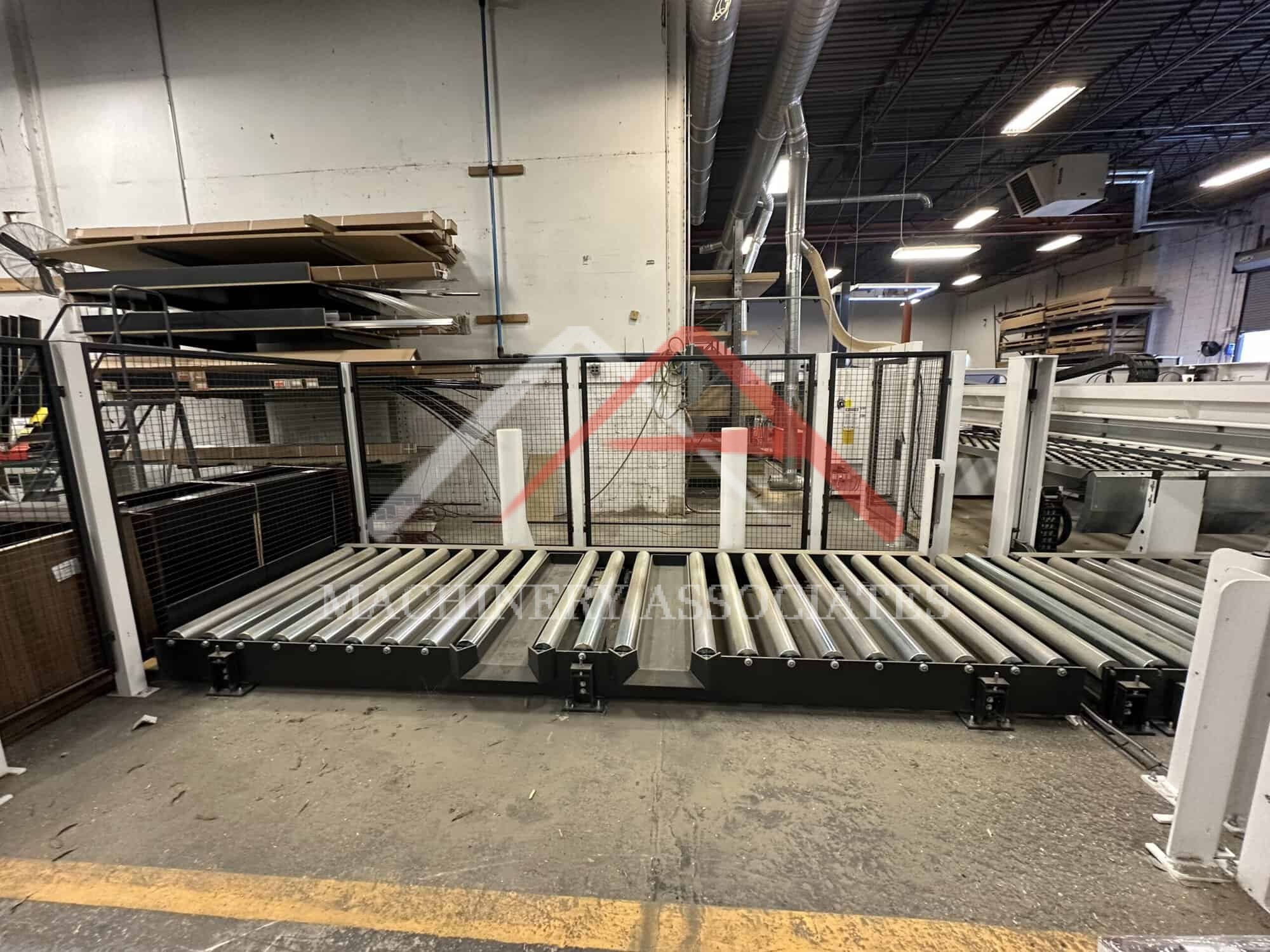 Homag HER Driven Infeed Conveyor for use with HPL Panel Saw