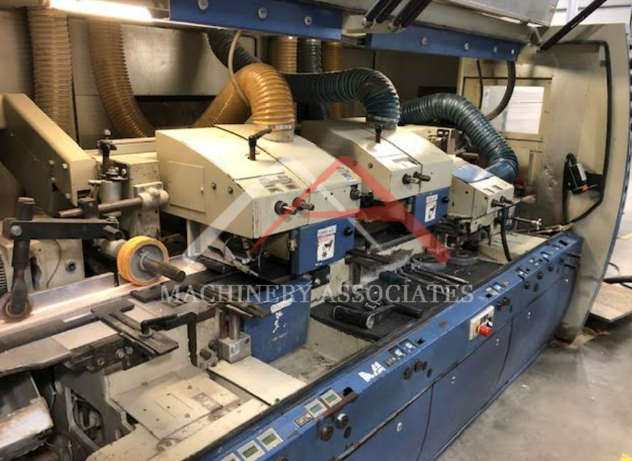 WEINIG POWERMAT 1000/023 WITH UNIVERSAL MOULDER FEED THROUGH WEINIG POWERMAT 1000/023 WITH UNIVERSAL MOULDER FEED THROUGH