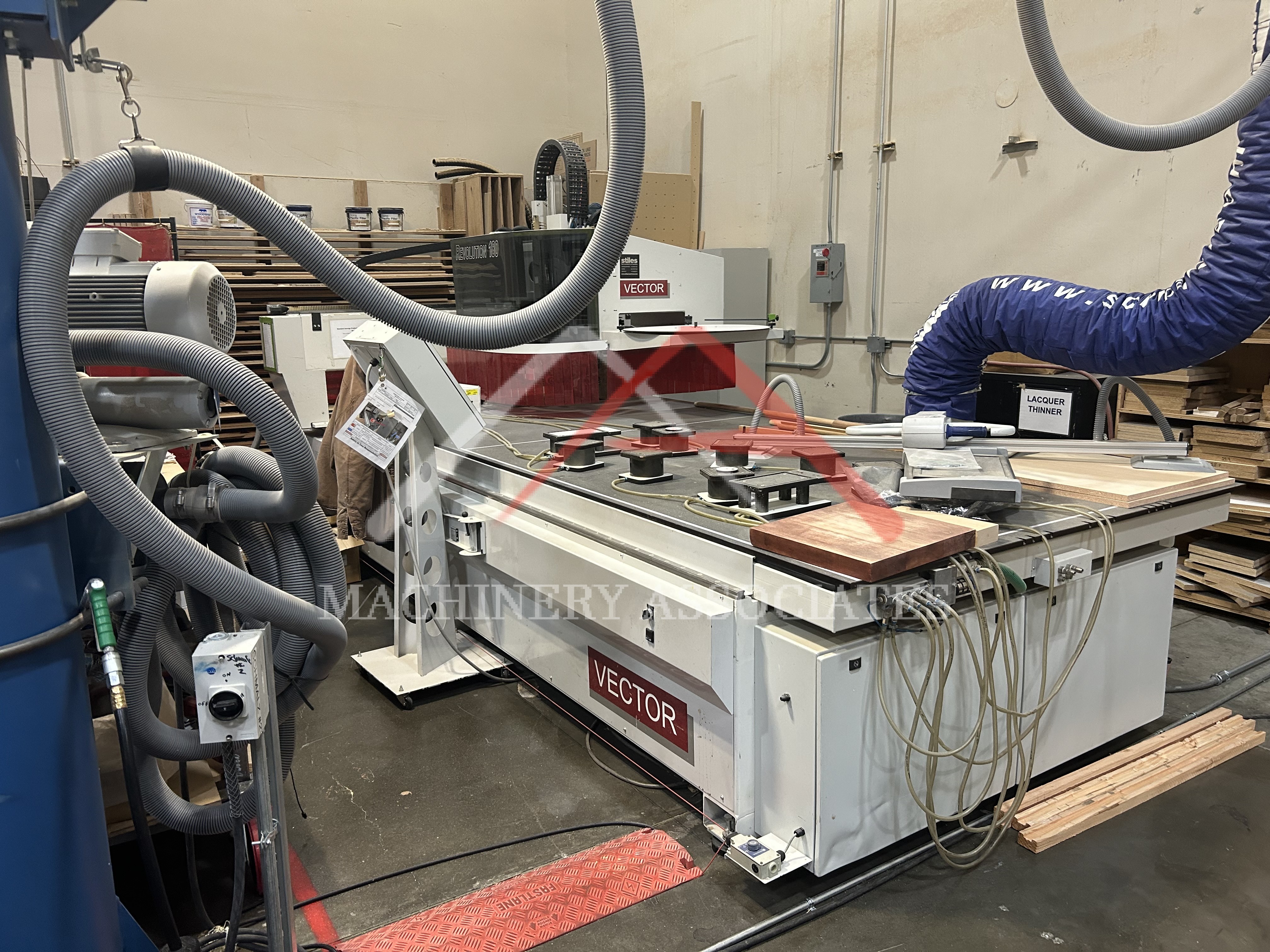 2012 Vector Revolution 180 Contour Edgebander