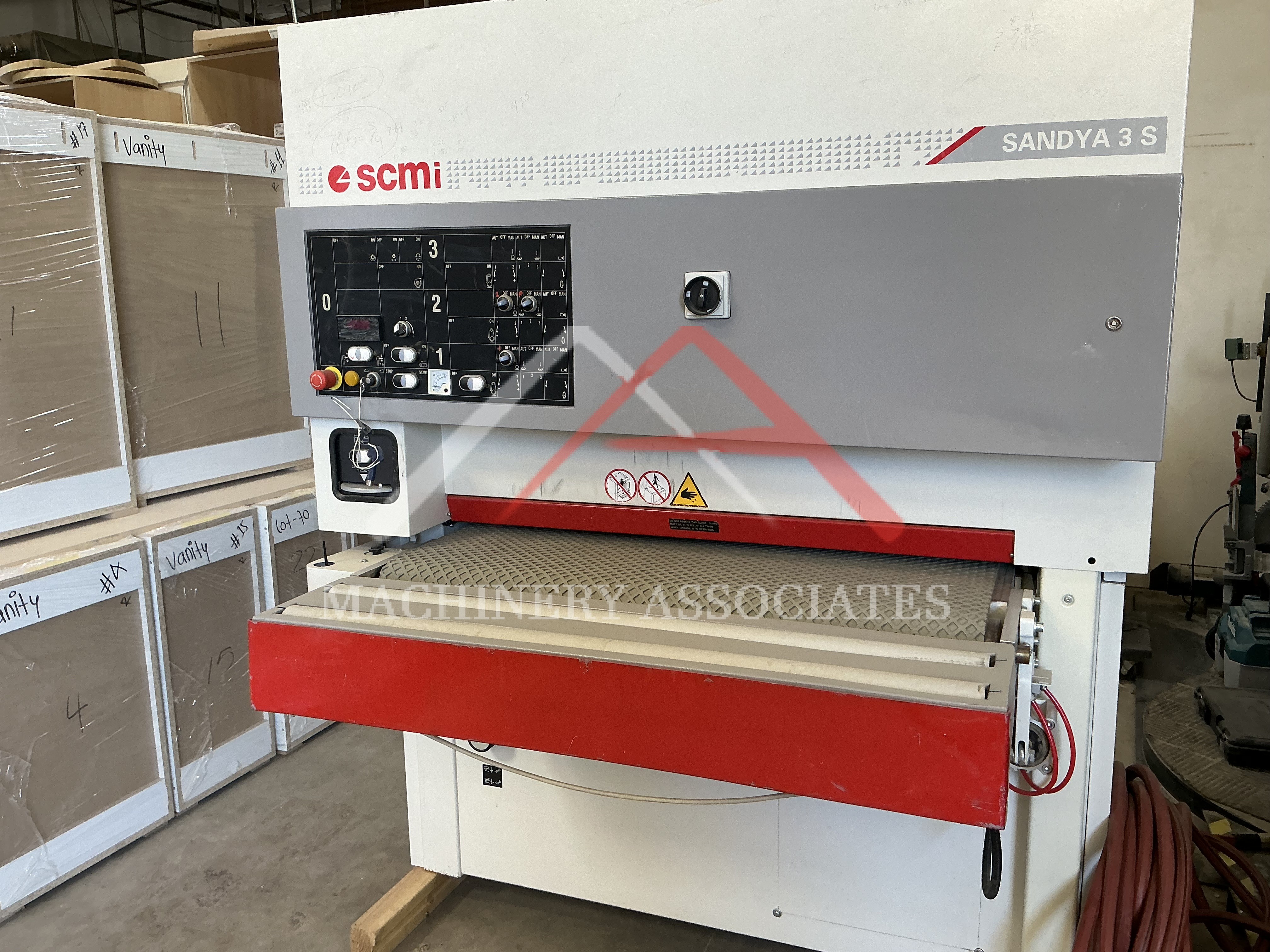 SCM Sandya 3 S - 2 Head 43" Wide Belt Sander