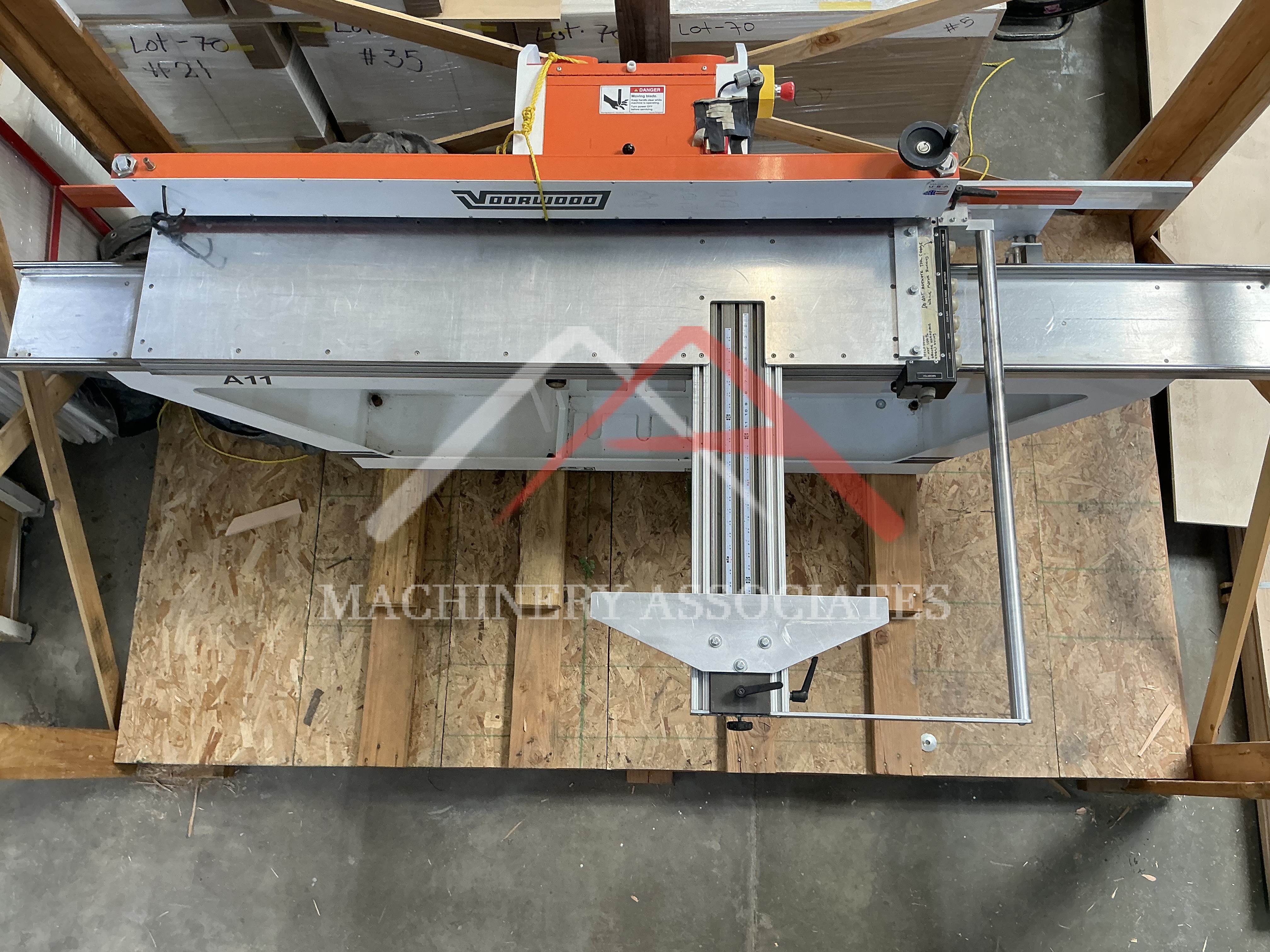 Vorwood A11A Shape & Sand machine Vorwood A11A Shape & Sand machine