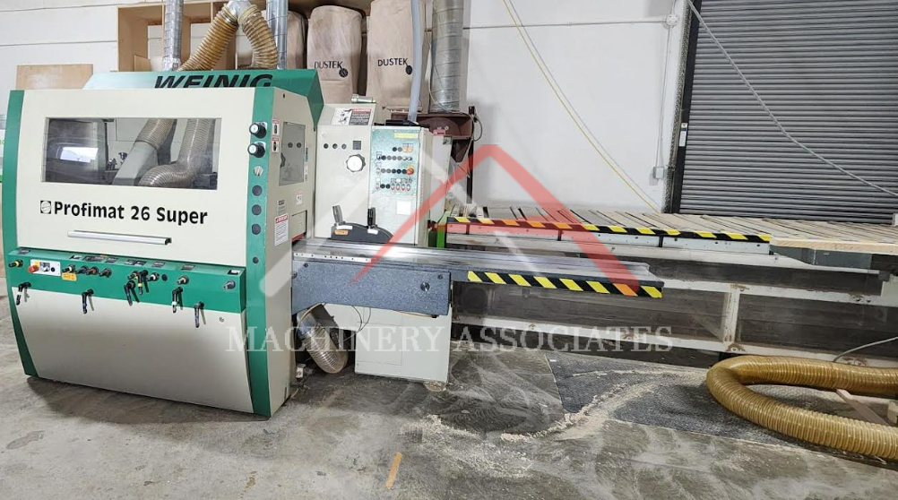 WEINIG PROFIMAT 26 MOULDER THROUGH FEED -5 HEAD WEINIG PROFIMAT 26 MOULDER THROUGH FEED -5 HEAD