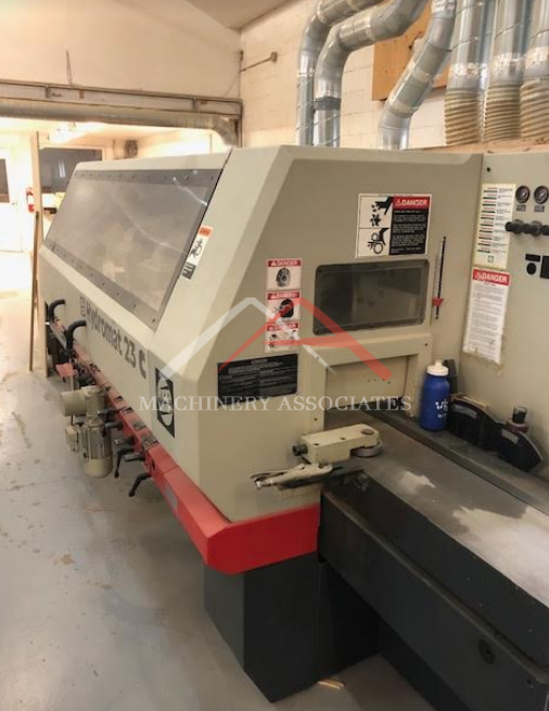 WEINIG HYDROMAT 23C (6) HEAD 200 FPM JOINTED FEED THROUGH MOULDER