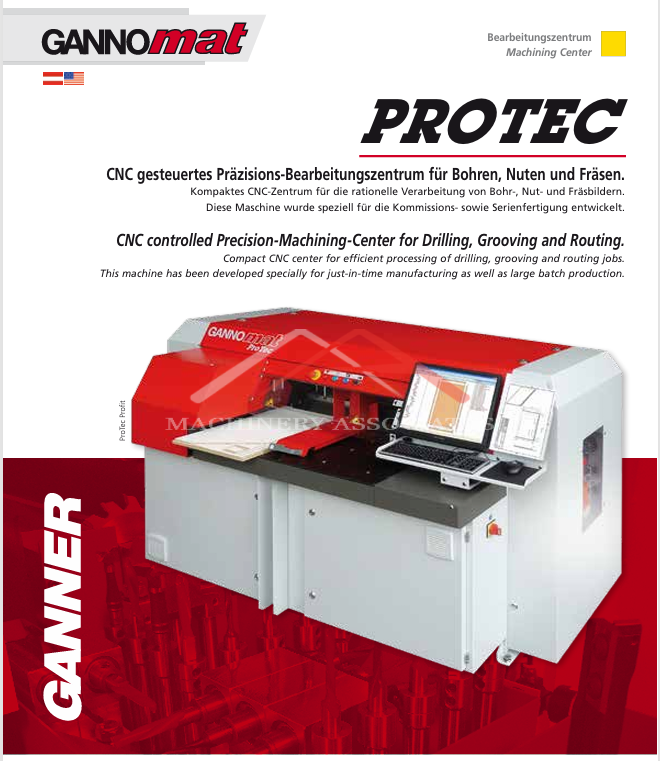 NEW 2023 GANNOMAT PROTEC CNC CENTER