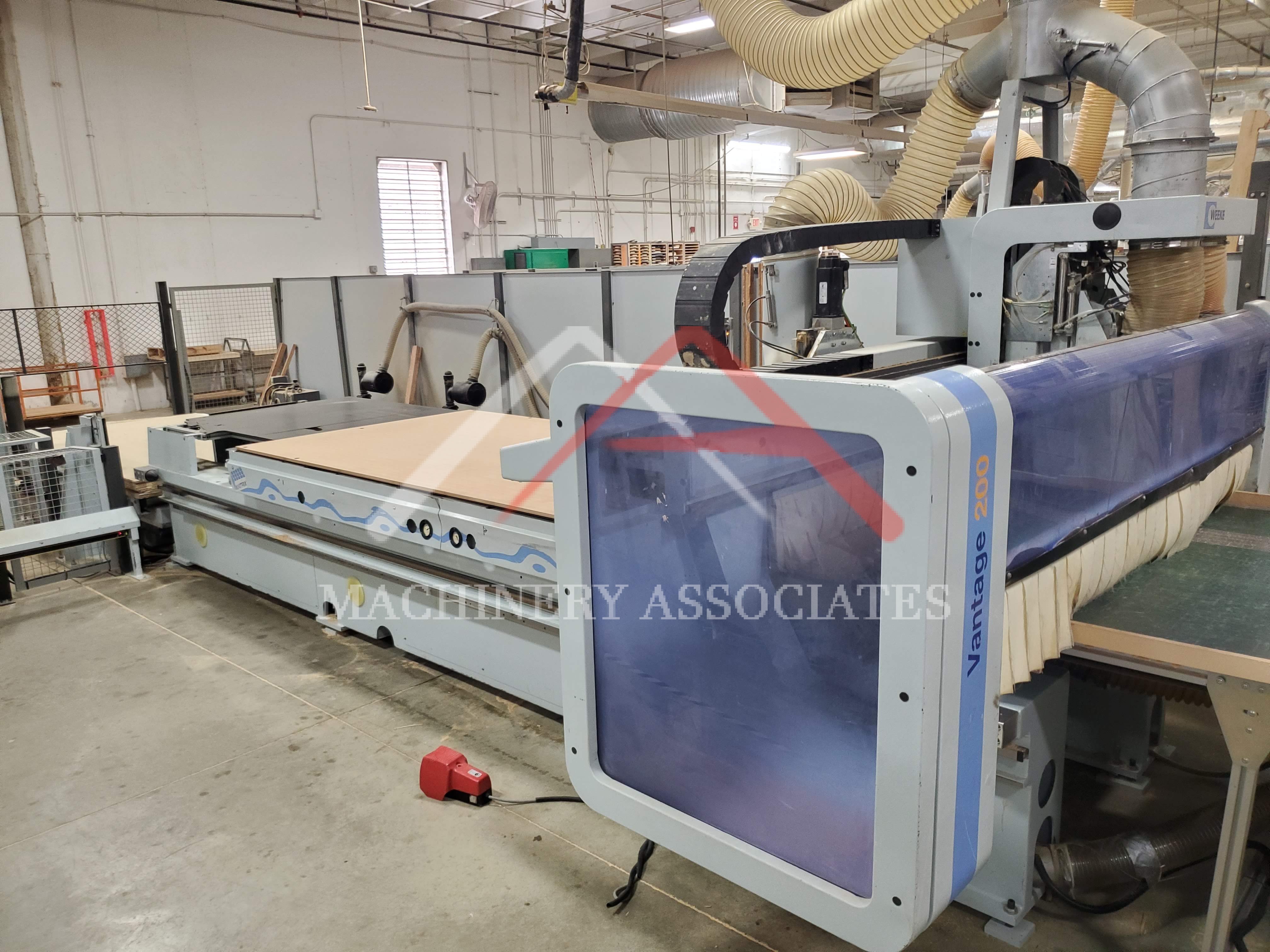 Weeke Vantage 200 Complete Feed Through Cell