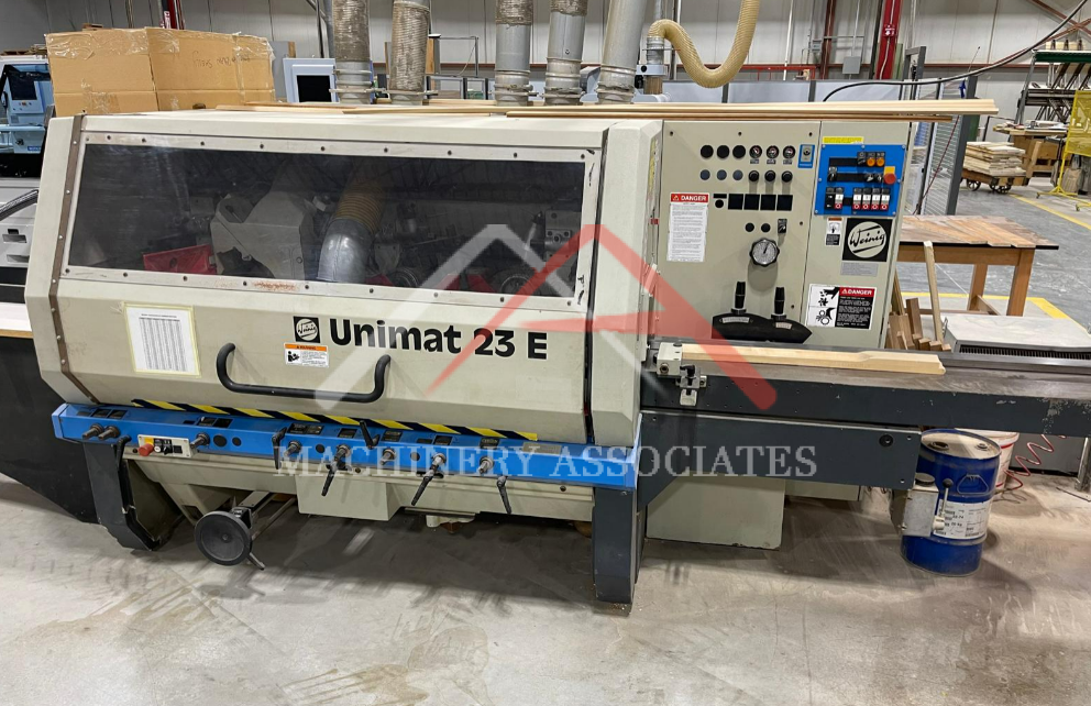WEINIG UNIMAT 23E/001 MOULDER THROUGH FEED WEINIG UNIMAT 23E/001 MOULDER THROUGH FEED
