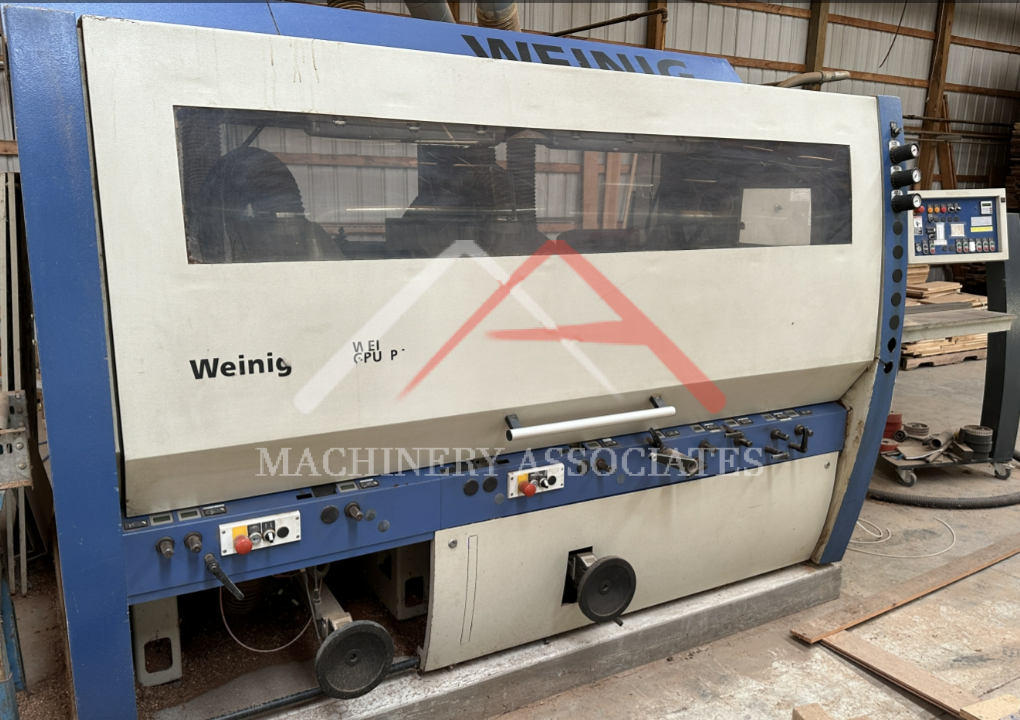 WEINIG UNIMAT 1000/018 MOULDER FEED THROUGH 8,000 RPM WEINIG UNIMAT 1000/018 MOULDER FEED THROUGH 8,000 RPM