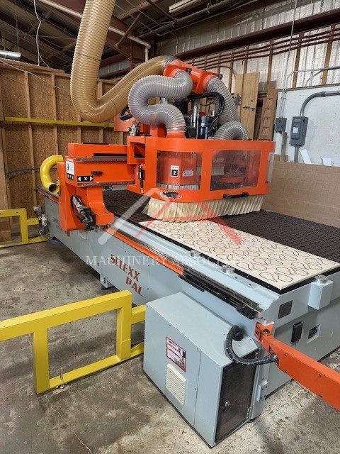 Omnitech Selexx Pal 5x10 Flat Table CNC Router with Pushoff Omnitech Selexx Pal 5x10 Flat Table CNC Router with Pushoff