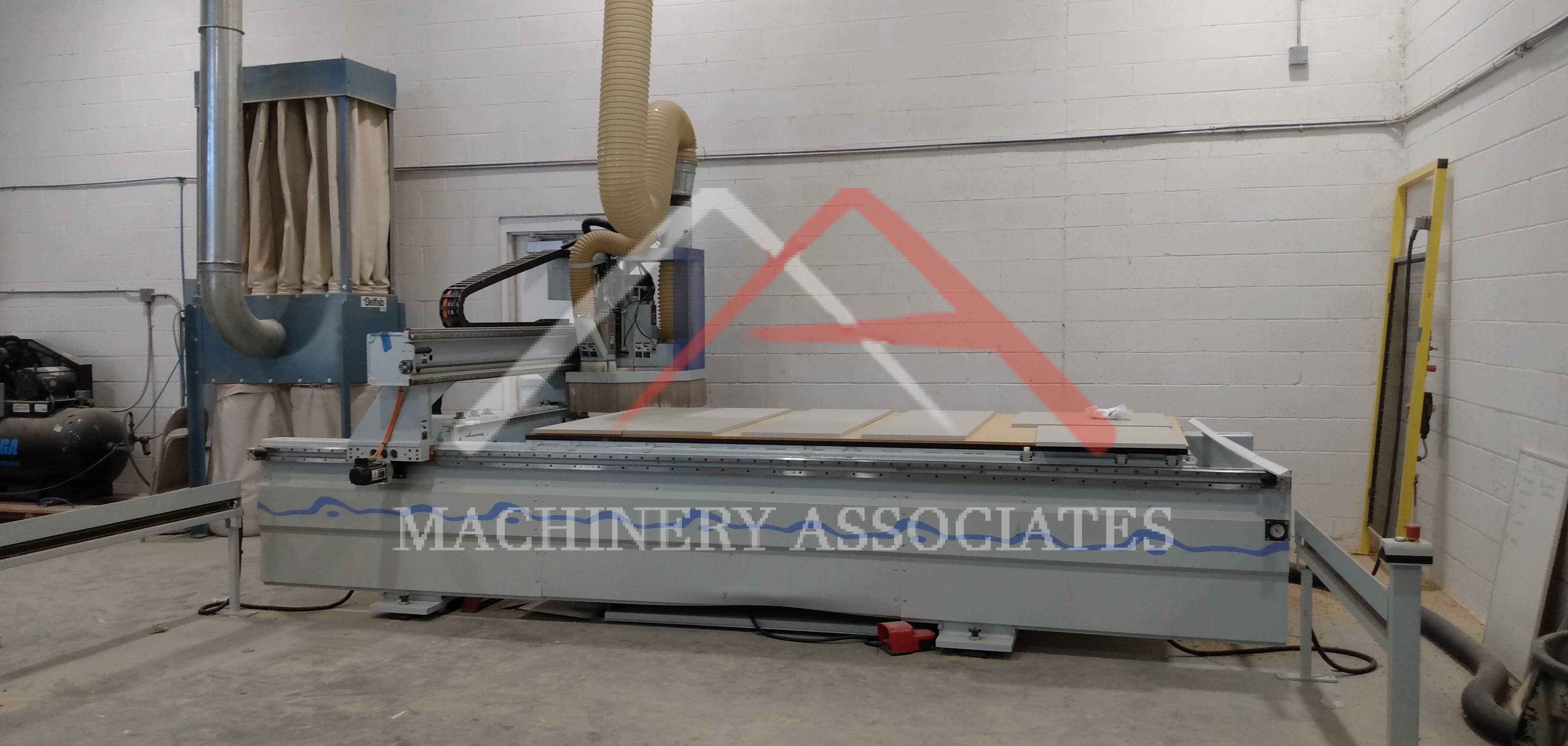 Weeke Router Weeke Optimat Vantech 510 Flat Table CNC Router