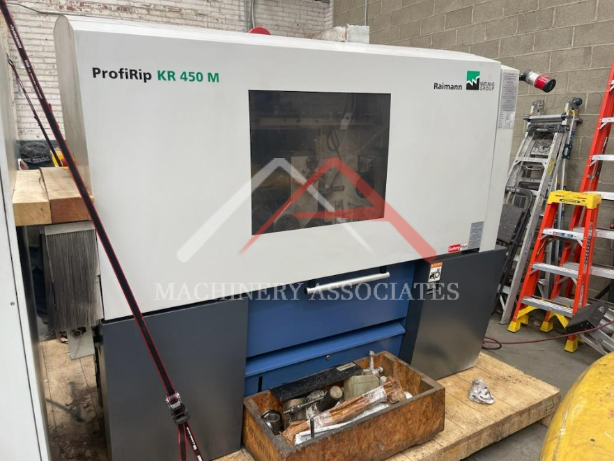 RAIMANN KR450 2M MULTIBLADE RIP SAW NEW CHAIN AND ARBOR