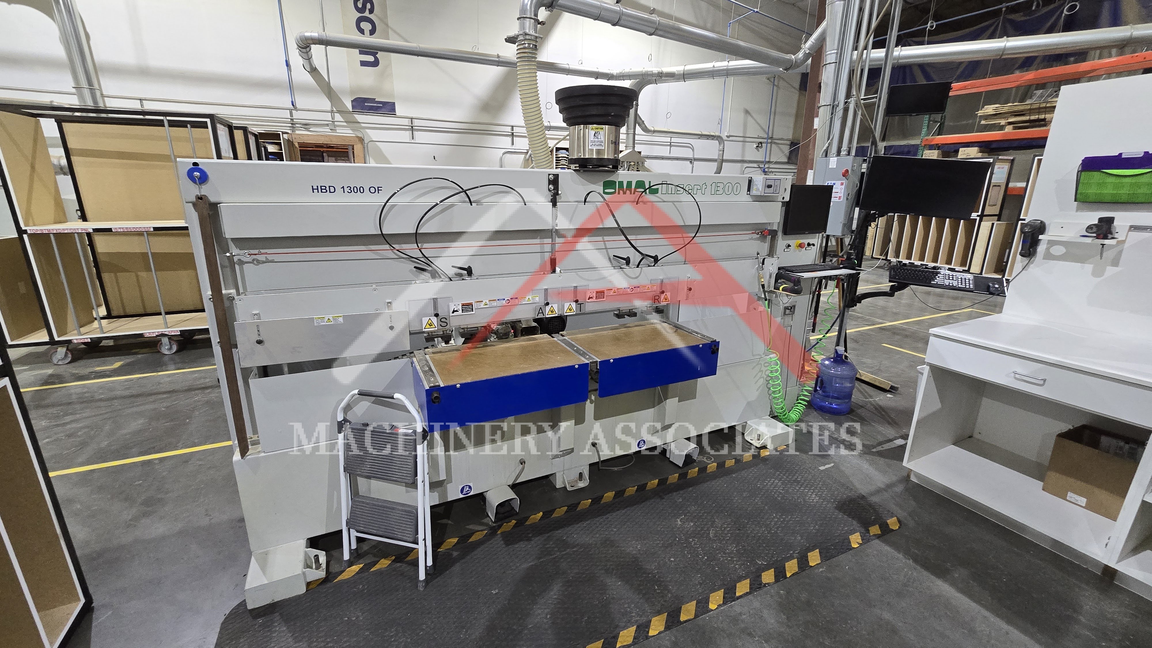 Omal HBD 1300 OF Bore/Glue/Dowel Machine
