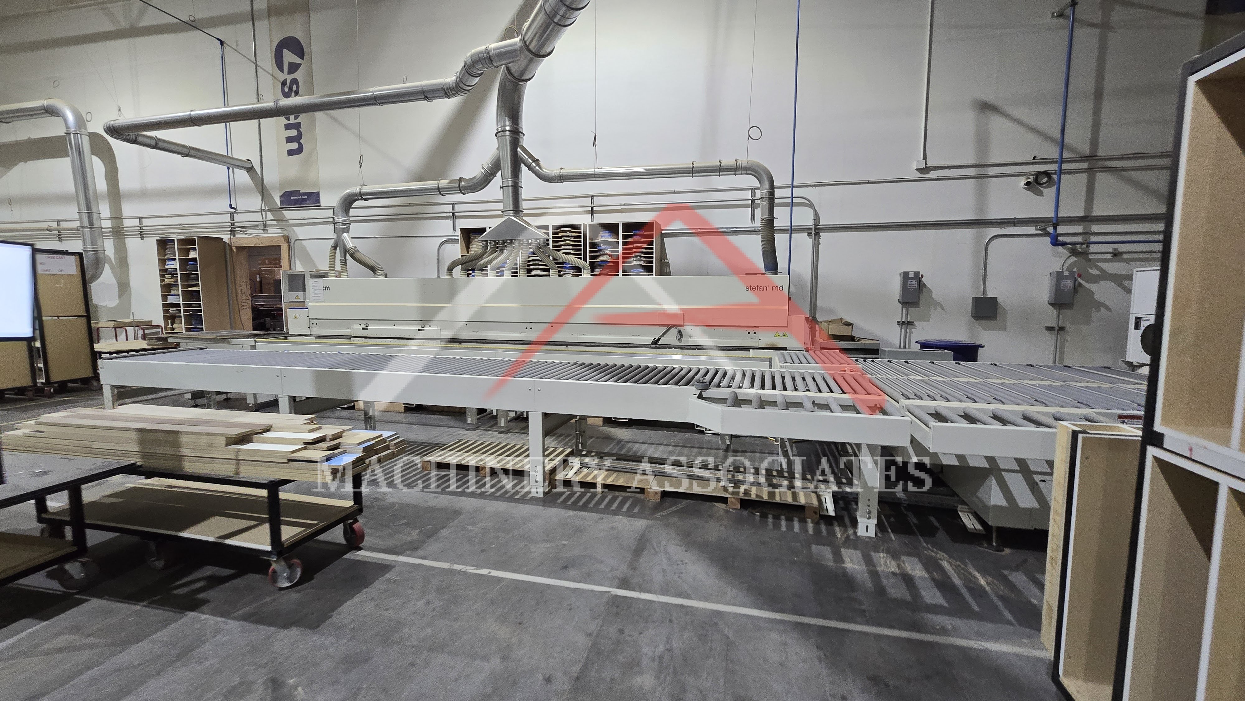 Stefani MD RM Edgebander with Return Conveyor