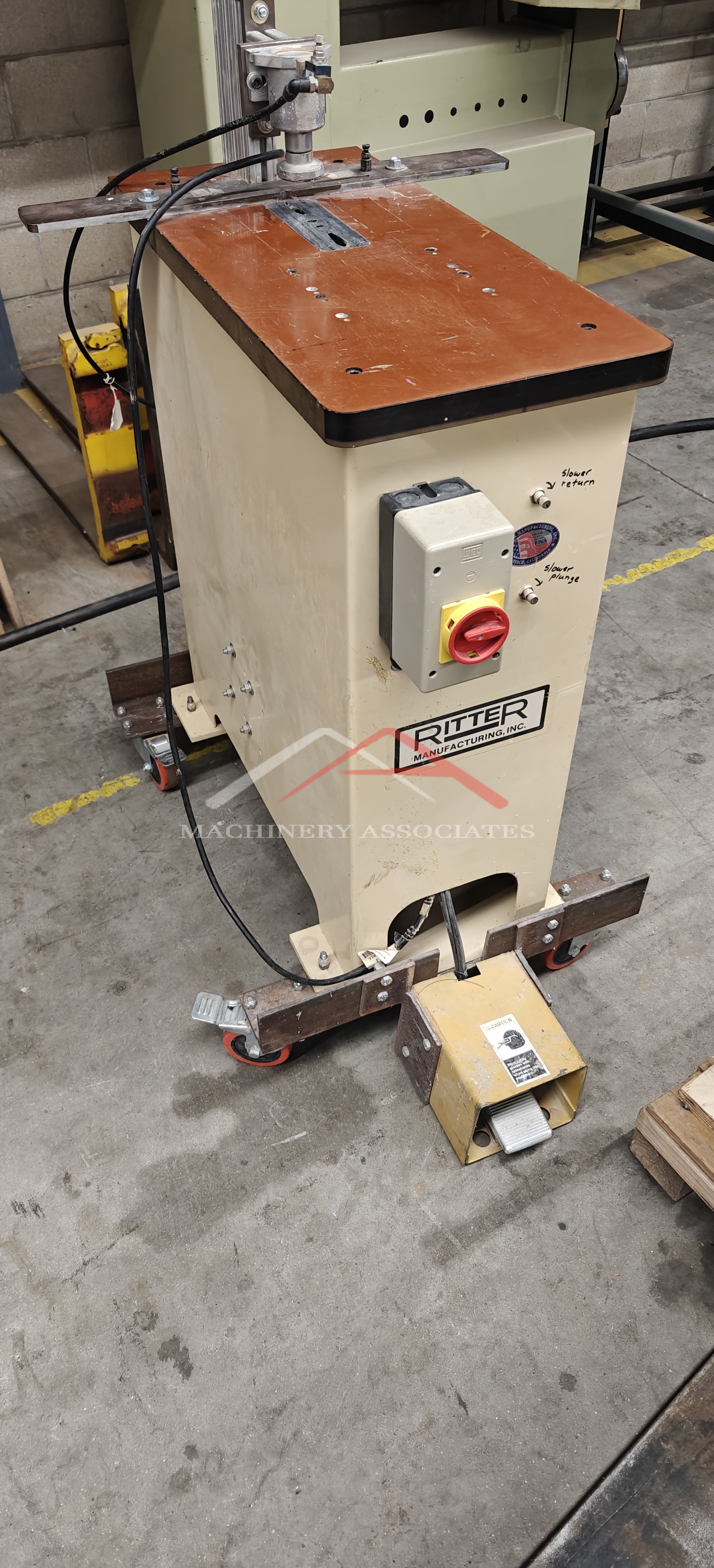 Ritter 201T Pocket Boring Machine Ritter 201T Pocket Boring Machine