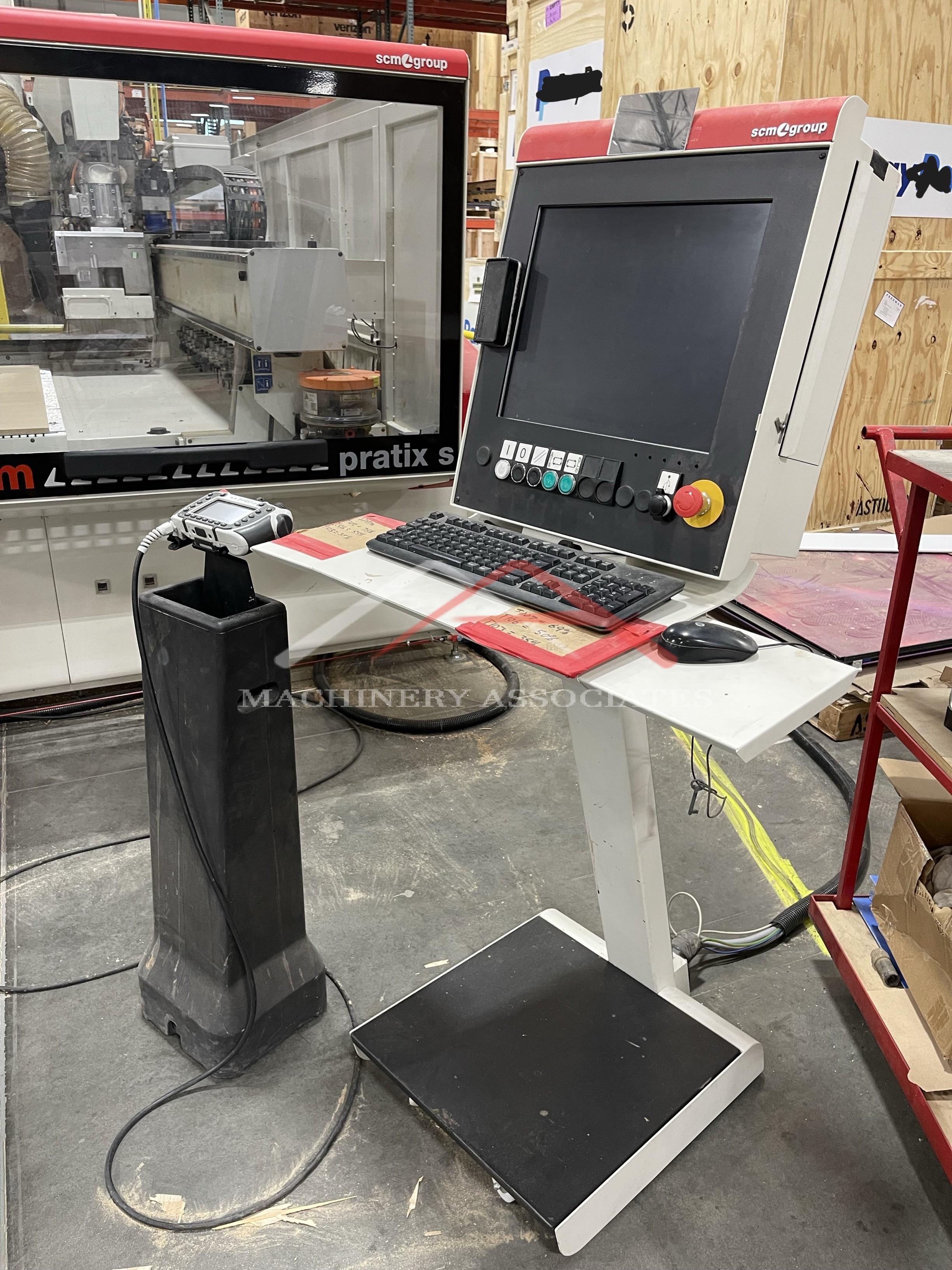 2017 SCM Pratix S15-C 3-Axis CNC Machine with Rake System – Excellent ...
