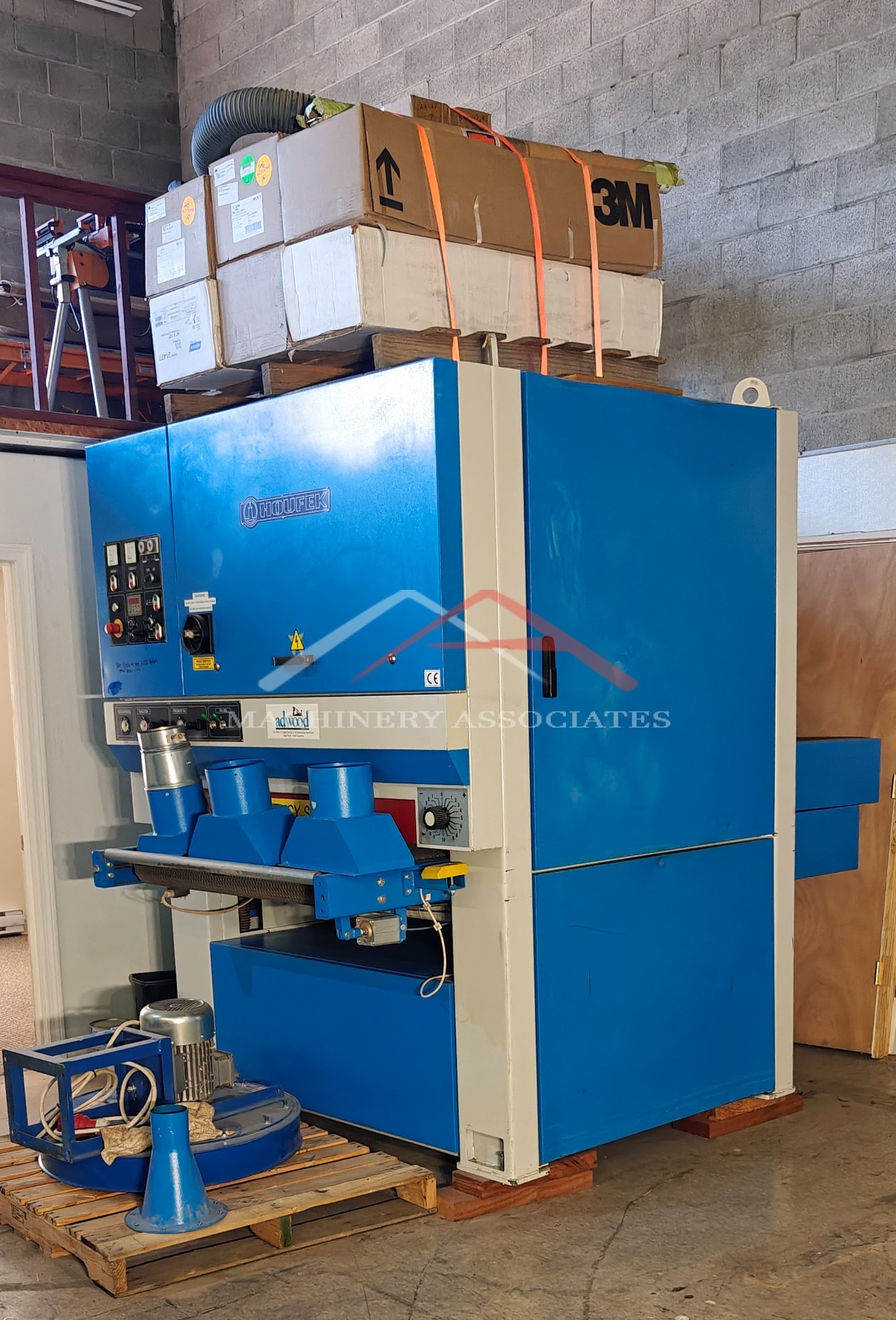 Houfek Maxx 1100 2 Head Widebelt Sander