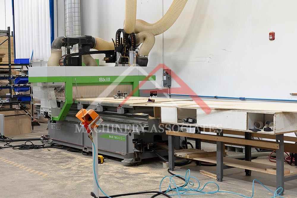 Biesse Skill Flat Table CNC Router with Push Off
