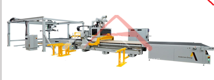 Andersen Stratos Pro with 4-stack MLS Auto-Feeder and offloading