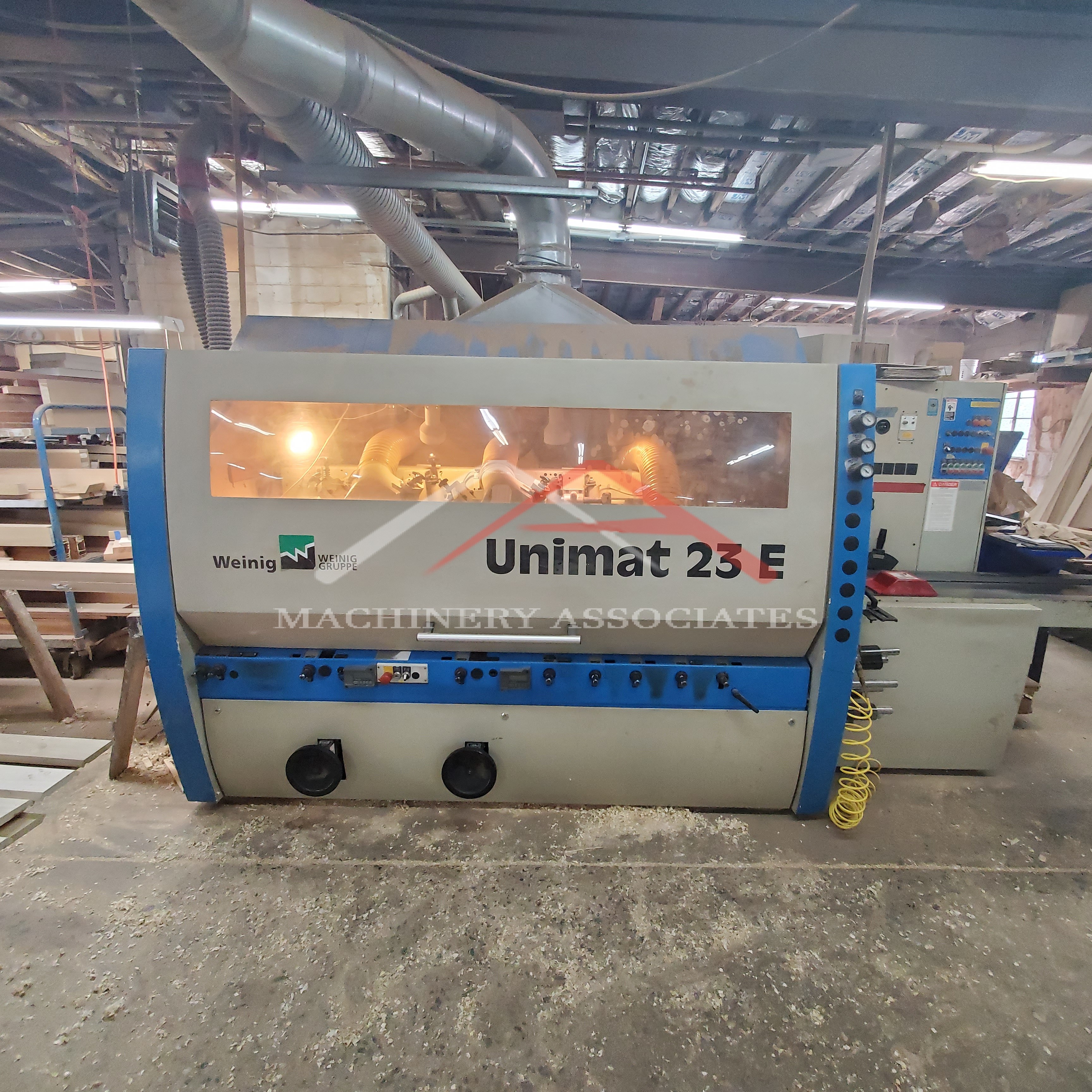 Weinig Unimat 23E 6 Head Moulder