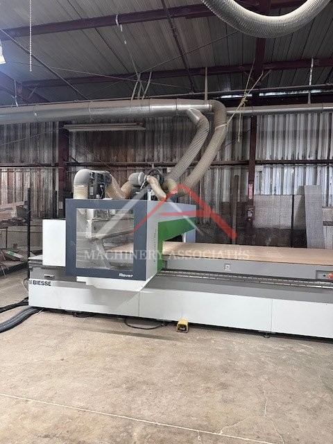 Biesse Rover S 1531 Flat Table CNC Router w/Offloading