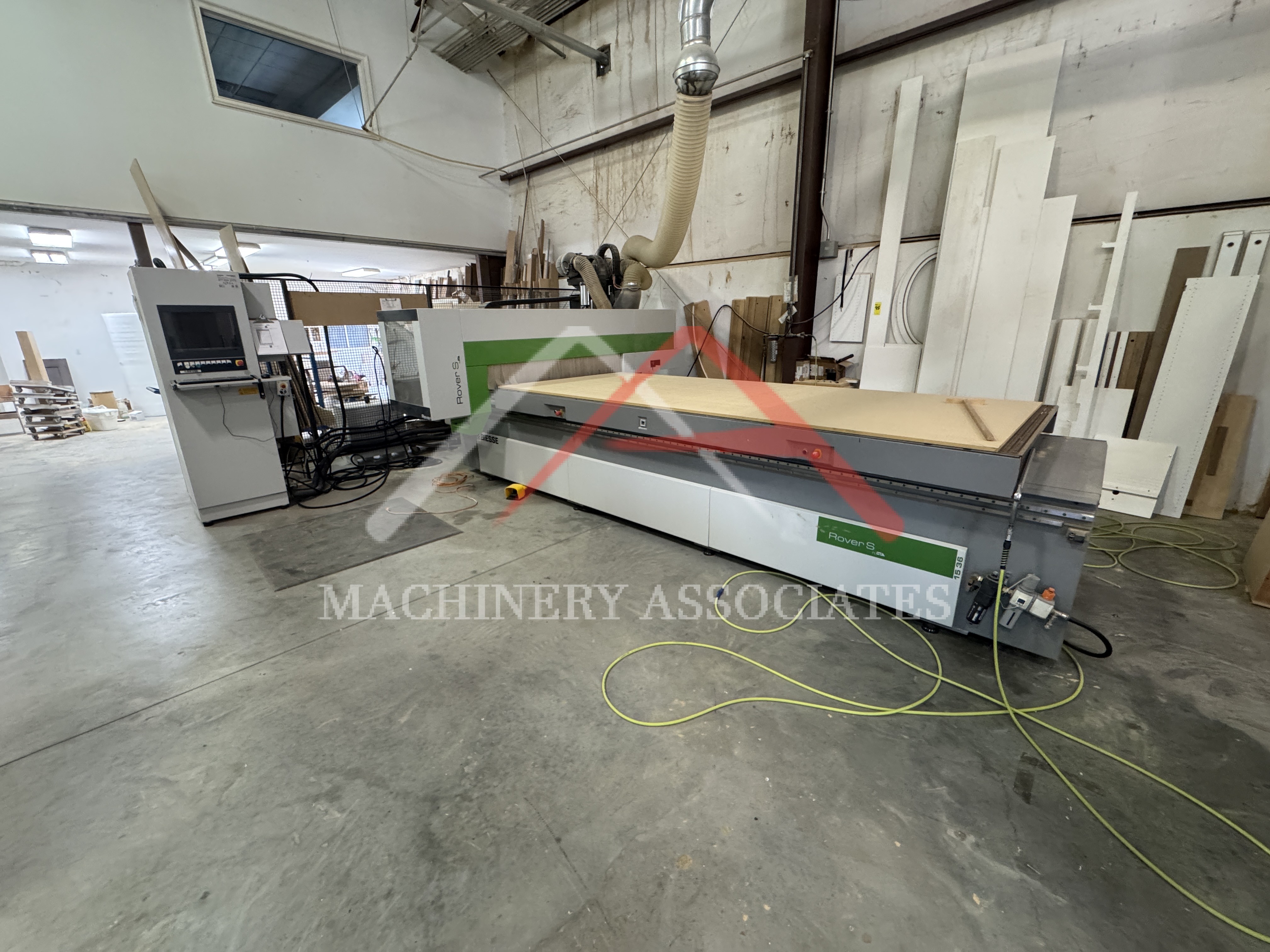 Biesse Rover-S FT 1536 Flat Table CNC Router (5x12)