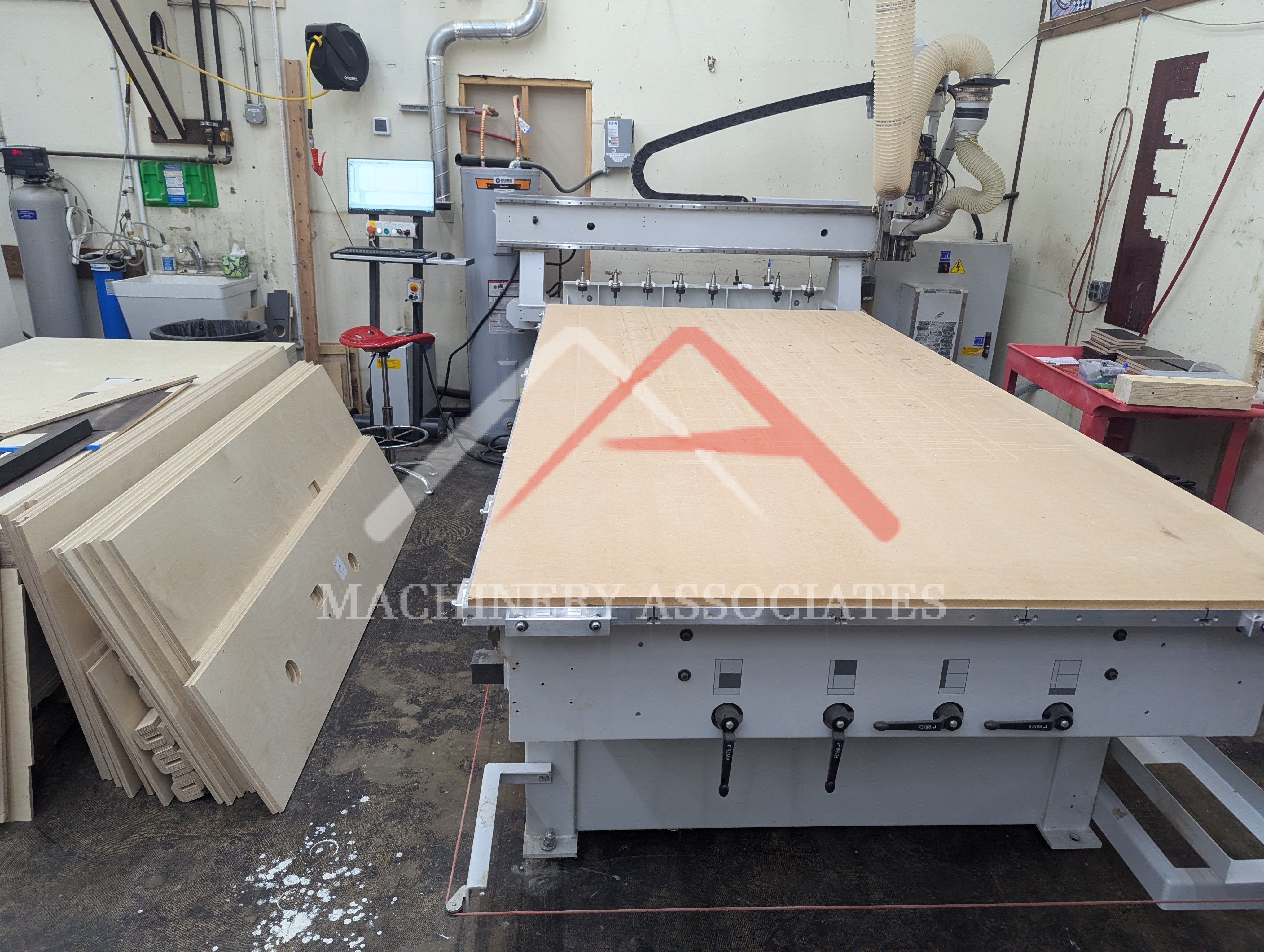 Biesse Rover Plast-J  Flat Table CNC Router