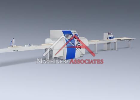 Weinig - Dimter OptiCut 200 optimizing Cross Cut Line