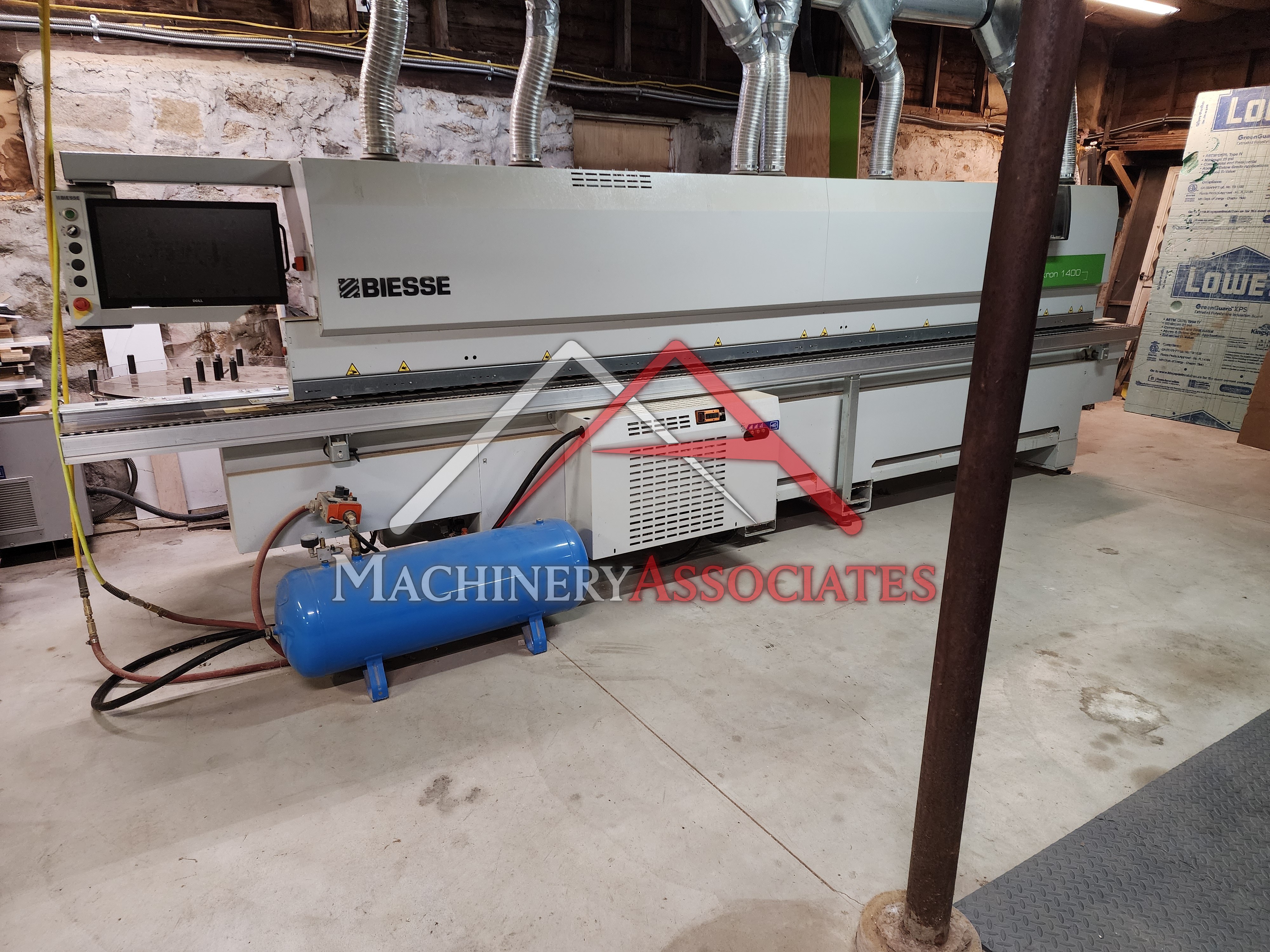Biesse Akron 1440 Edgebander with Airforce System