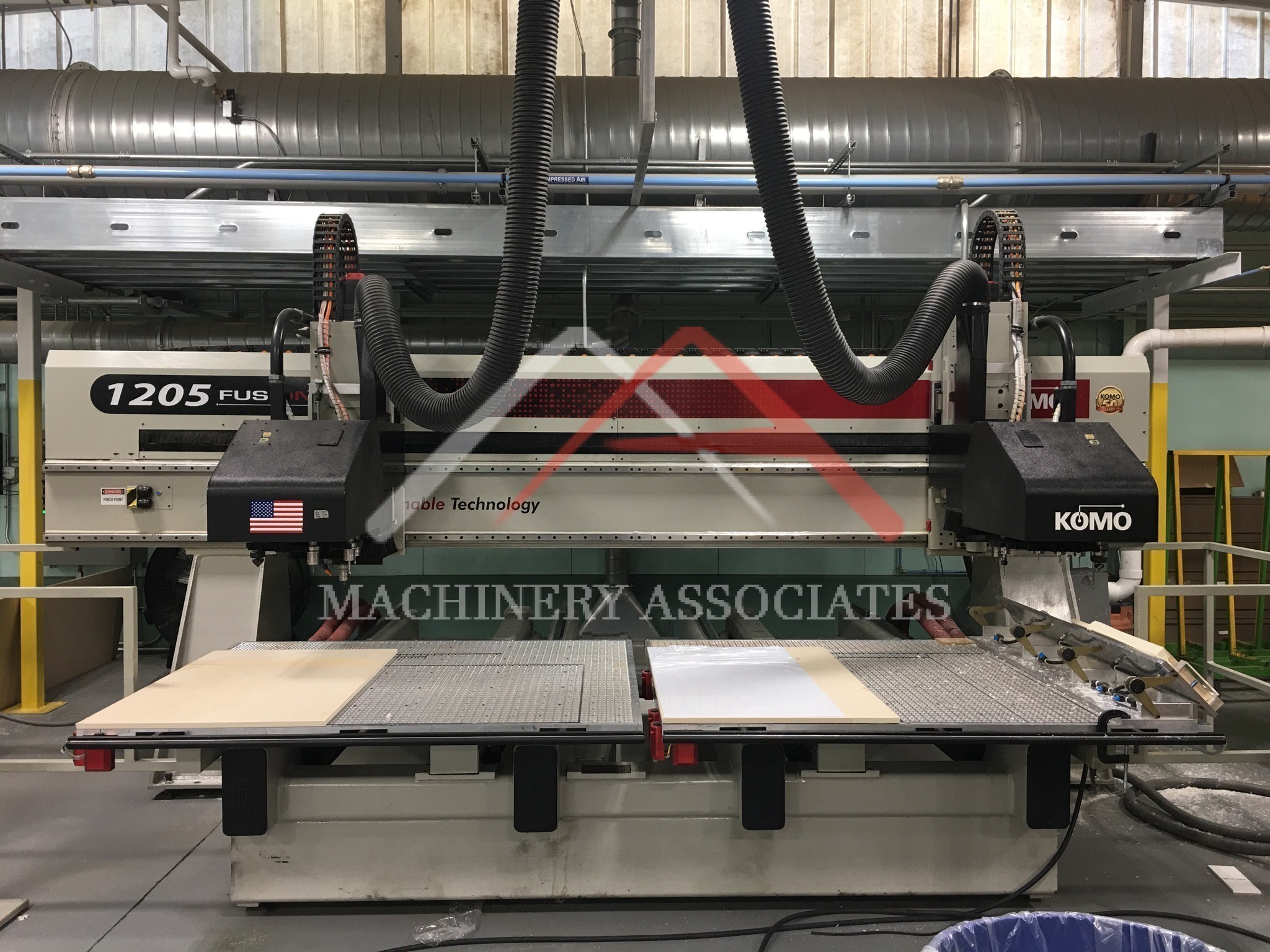 2016 Komo 1205TT Twin Spindle Dual Process CNC Router 2016 Komo 1205TT Twin Spindle Dual Process CNC Router